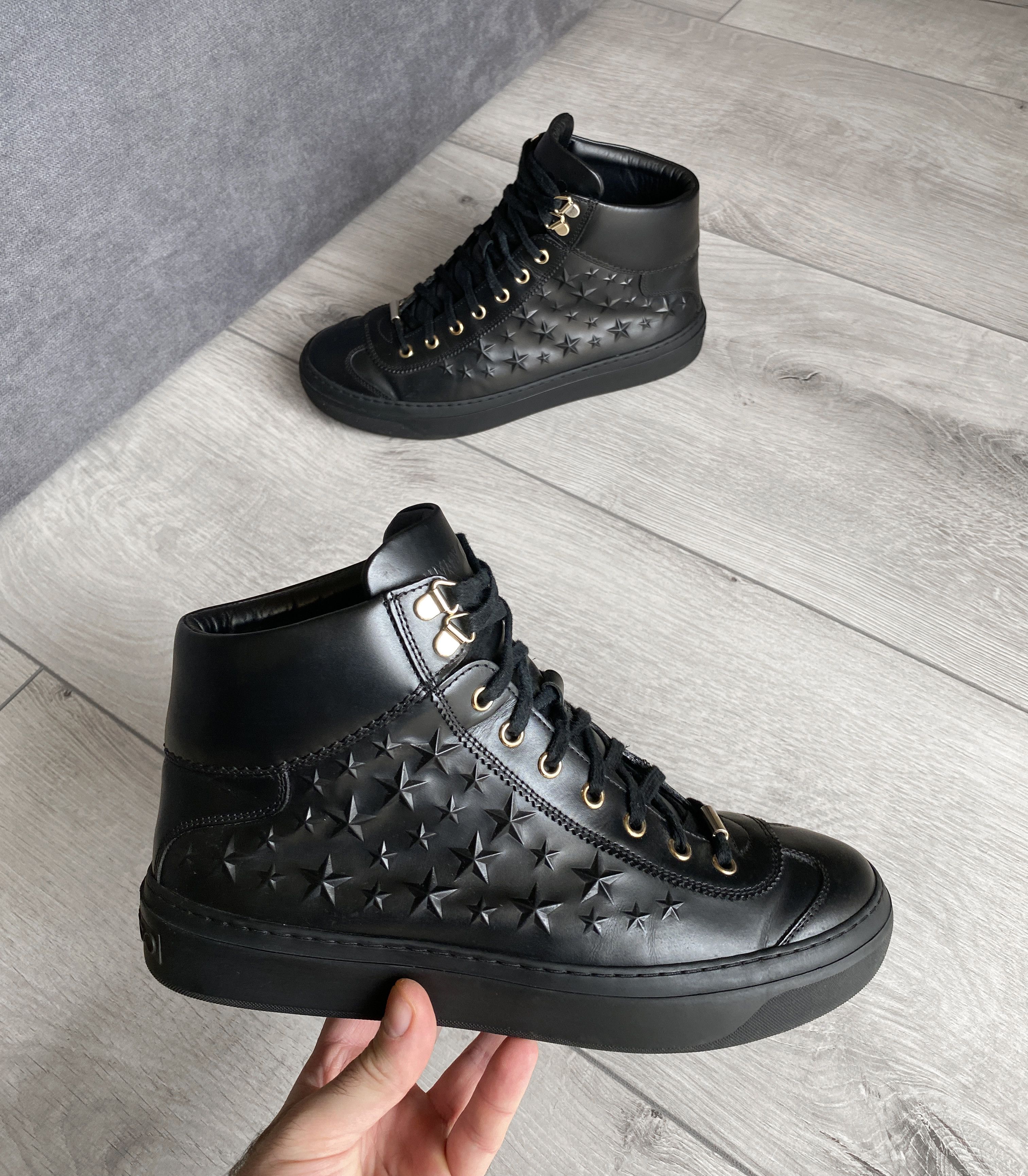 Jimmy Choo Jimmy Choo Argyle High Top Sport Calf Trainer Size US 8 / EU 41 - 2 Thumbnail
