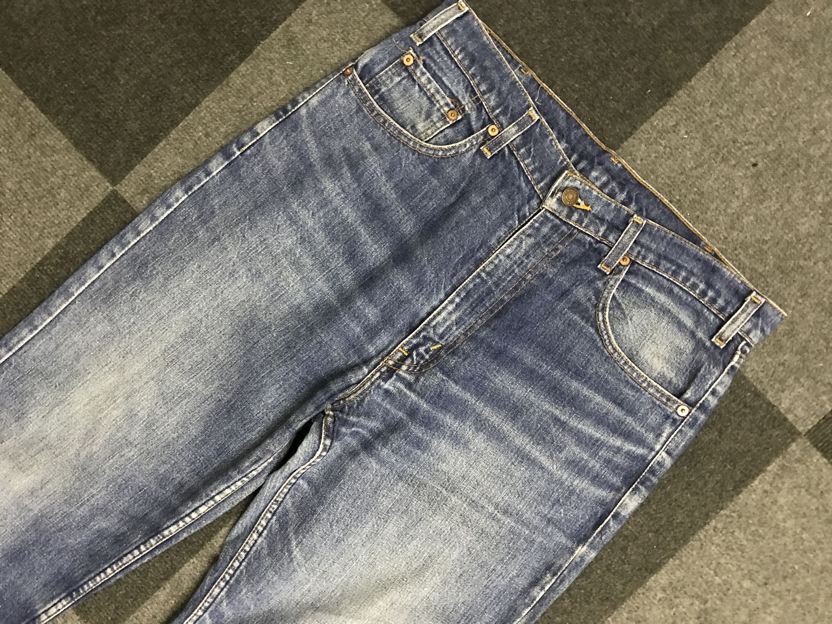 Levi's VLEV141-Levis 503 Medium Wash Jeans Size US 32 / EU 48 - 2 Thumbnail