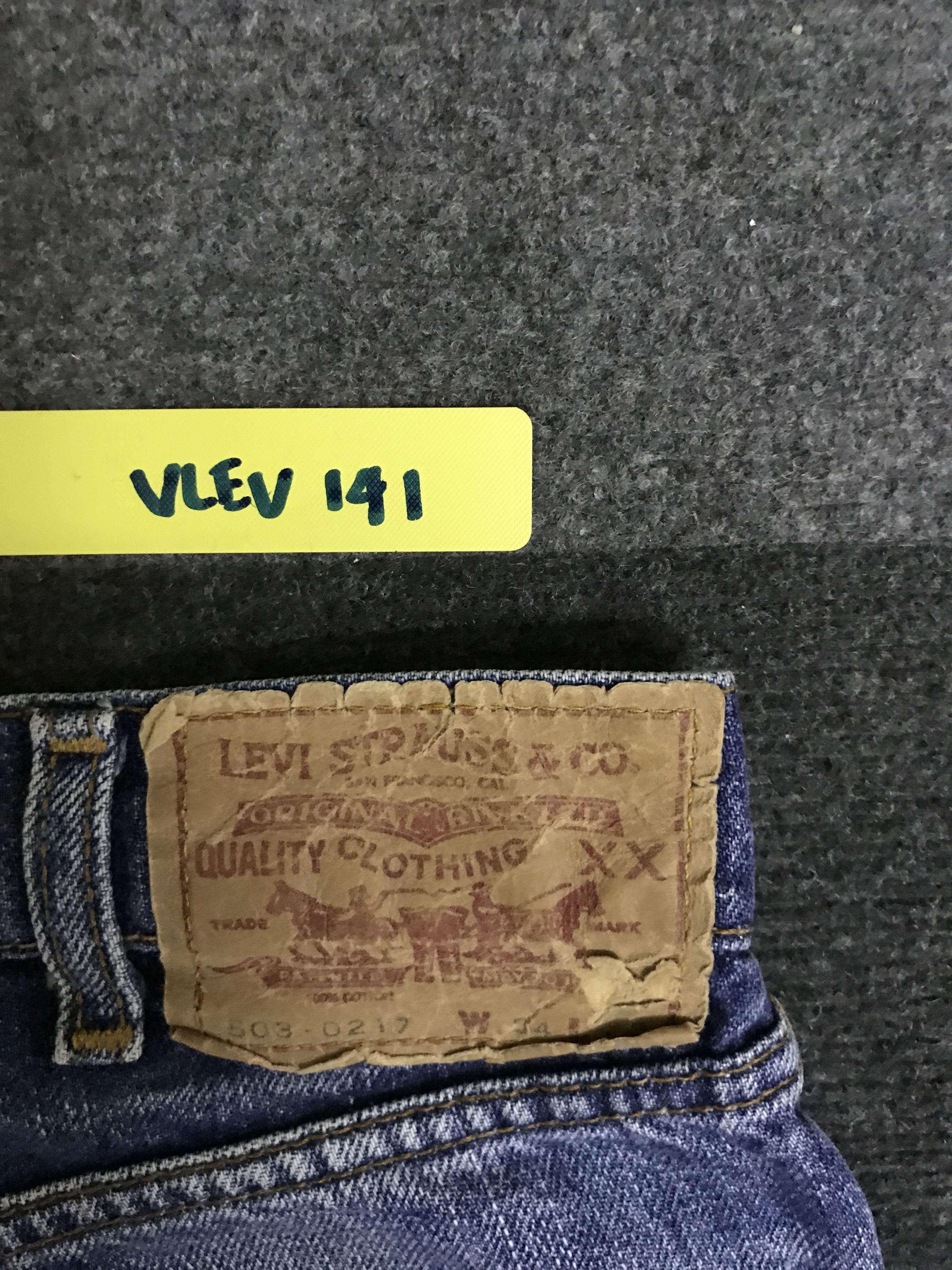 Levi's VLEV141-Levis 503 Medium Wash Jeans Size US 32 / EU 48 - 13 Thumbnail