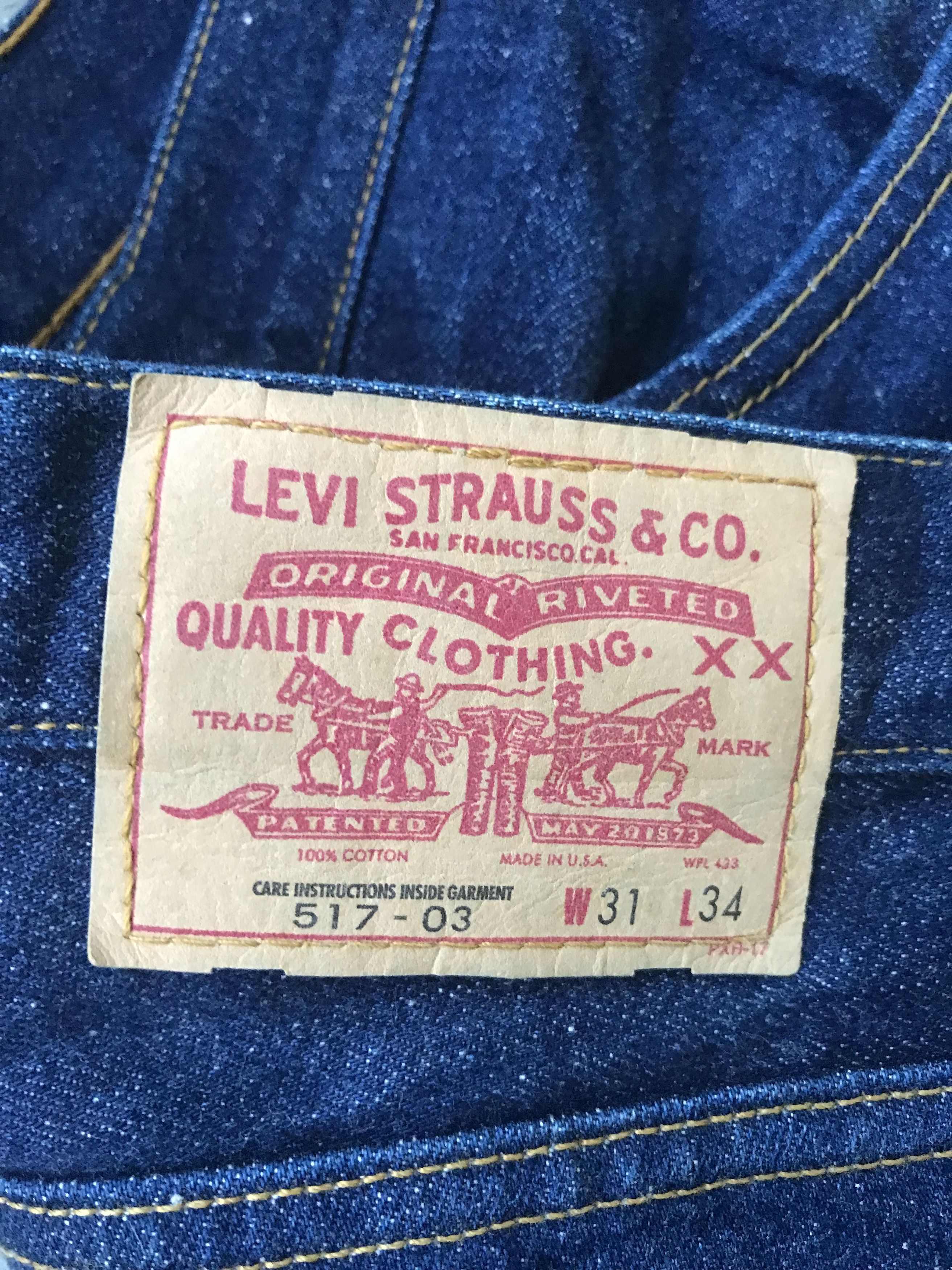 VLEV2 - Vintage Flare 90s Levis 517 Jeans