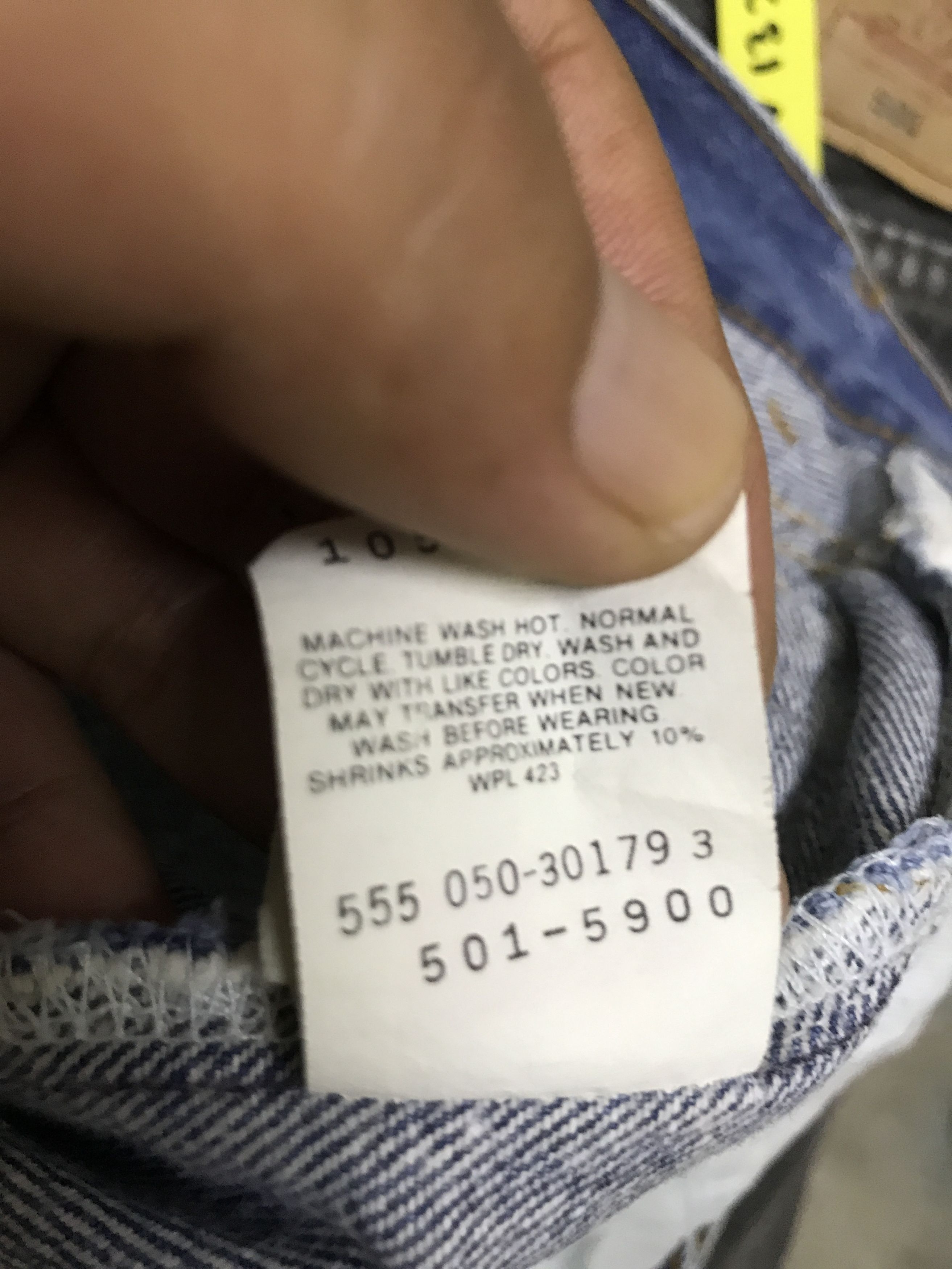 Levi's VLEV133-Vtg Levis 501xx Medium Wash Jeans Size US 29 - 20 Thumbnail