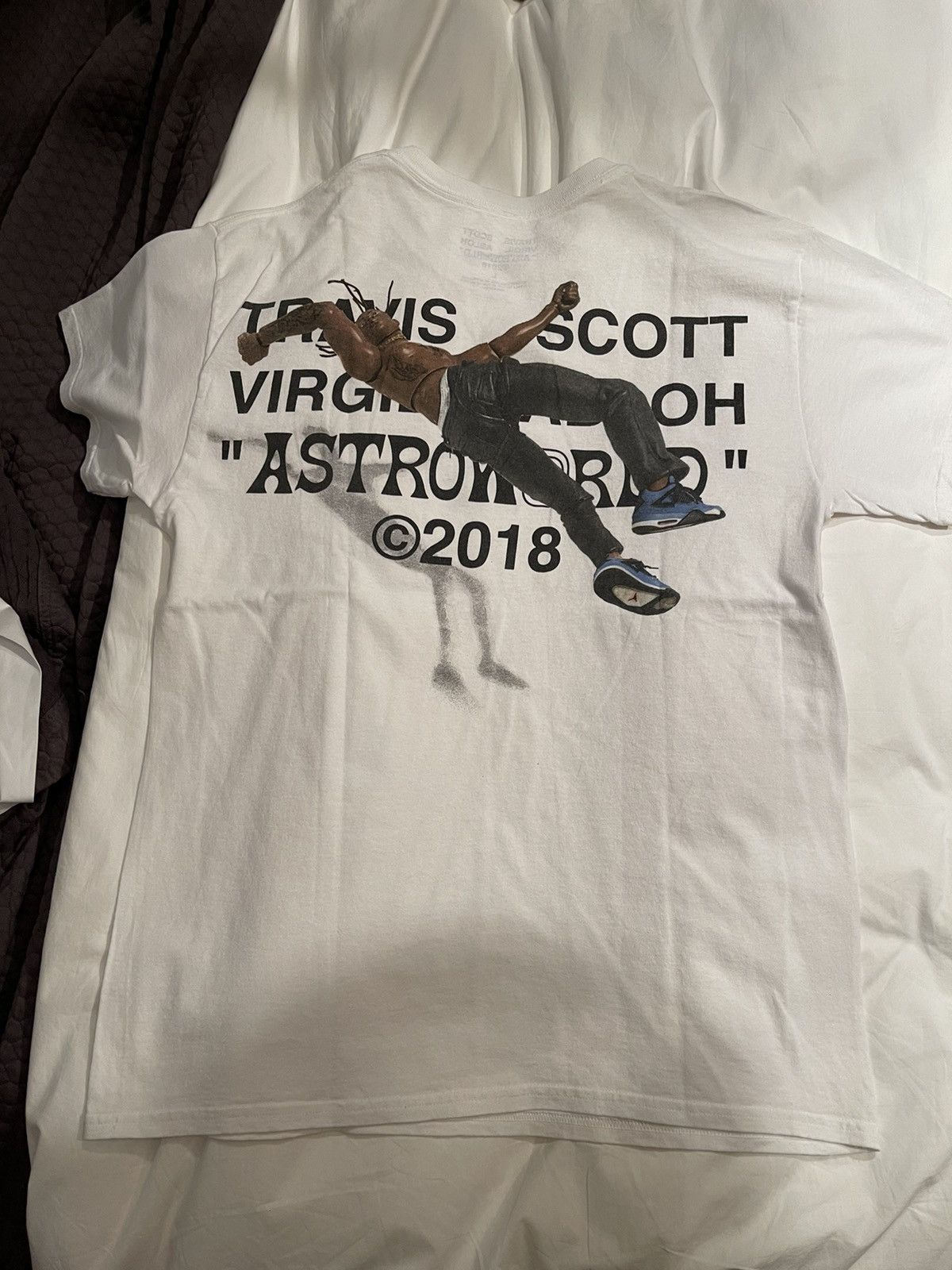 Travis Scott × Virgil Abloh Travis Scott x Virgil Abloh Astroworld Tour 2018 T-shirt Size US L / EU 52-54 / 3 - 2 Thumbnail