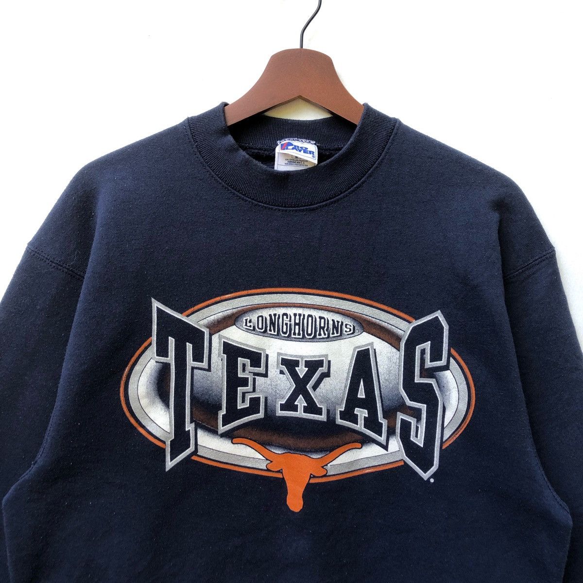 NFL × Vintage VINTAGE TEXAS LONGHORNS NFL CREWNECK Size US M / EU 48-50 / 2 - 2 Thumbnail