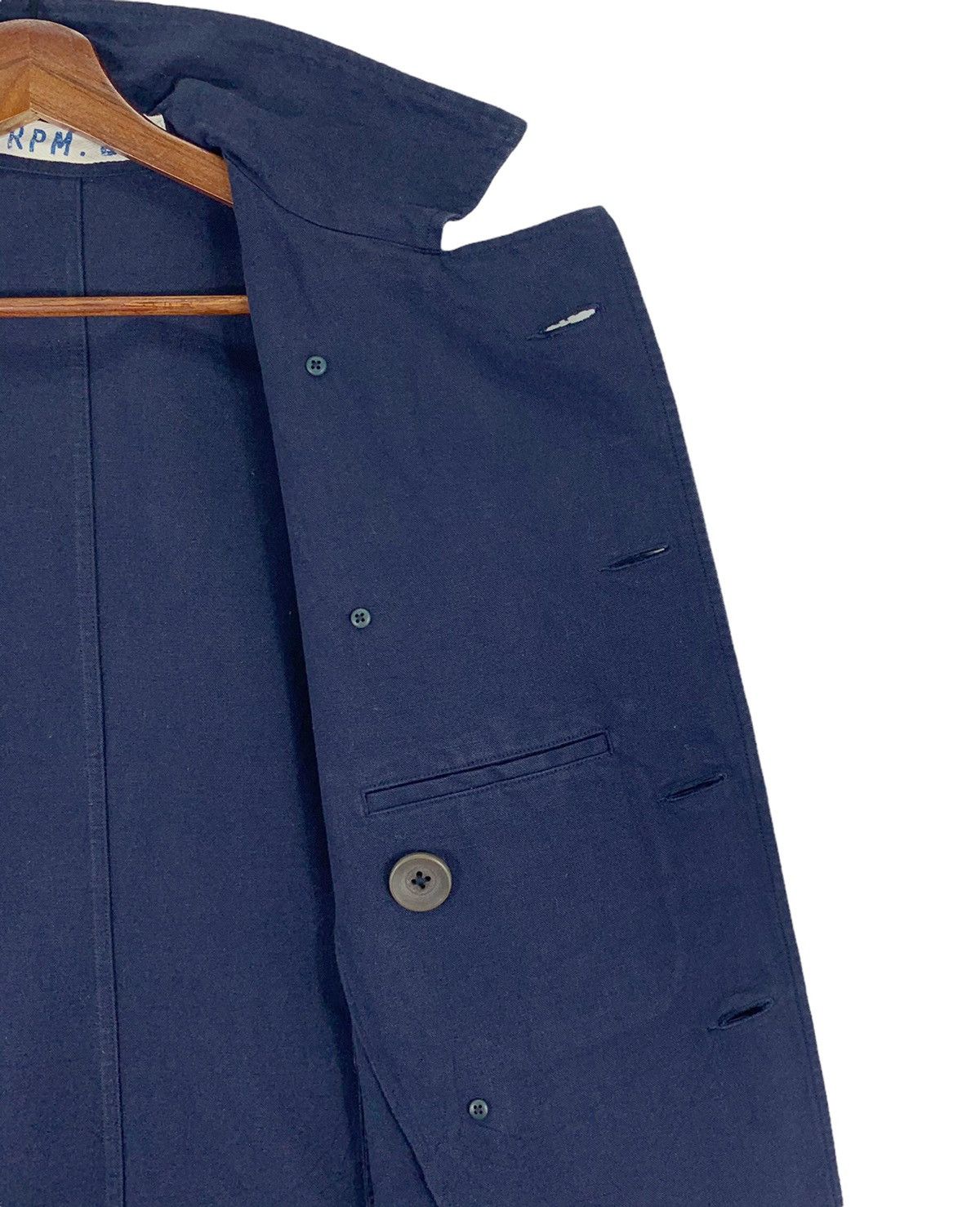 45rpm × Japanese Brand Japanese Brand 45rpm Japan Cotton Denim Long Coat Size US L / EU 52-54 / 3 - 8 Thumbnail