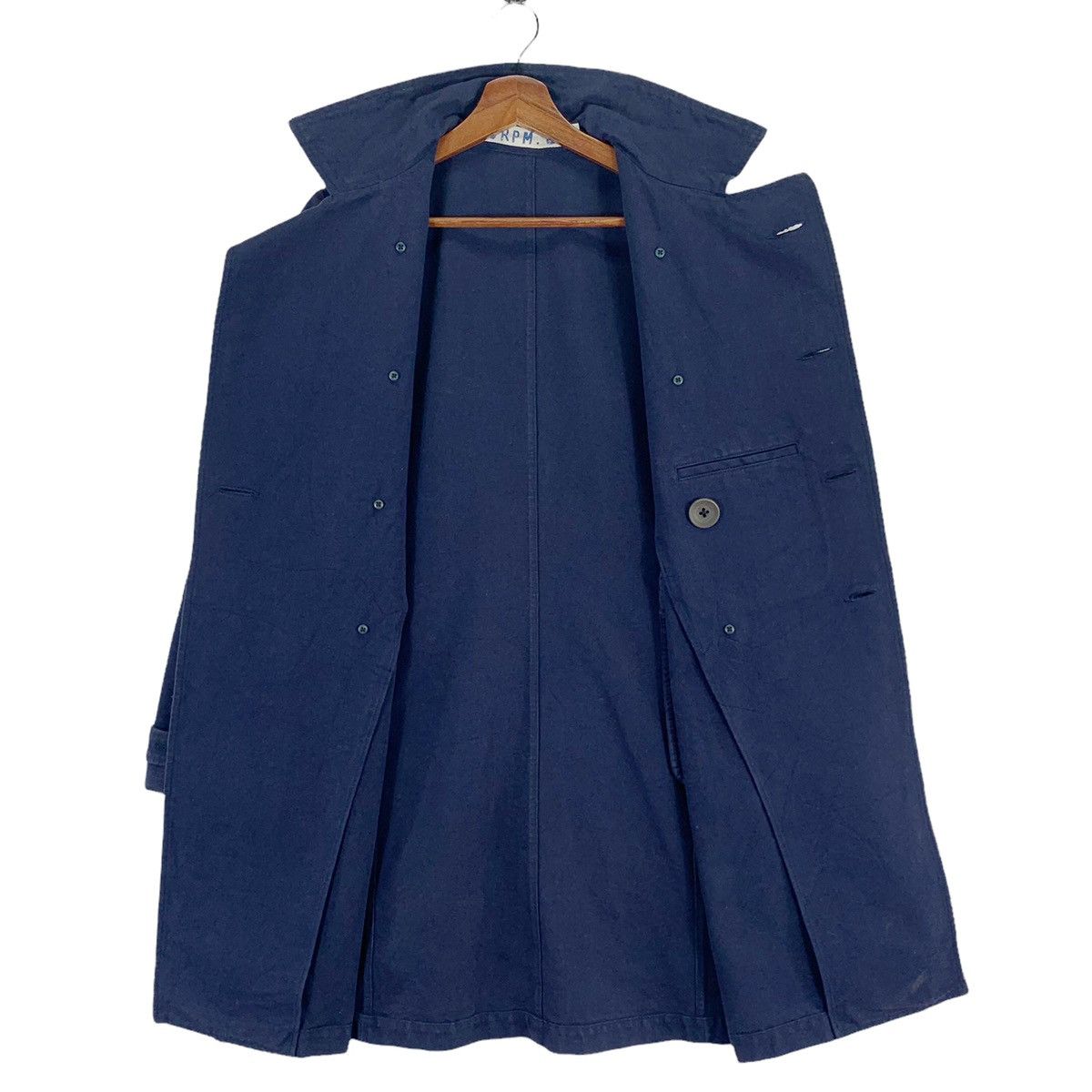 45rpm × Japanese Brand Japanese Brand 45rpm Japan Cotton Denim Long Coat Size US L / EU 52-54 / 3 - 7 Thumbnail