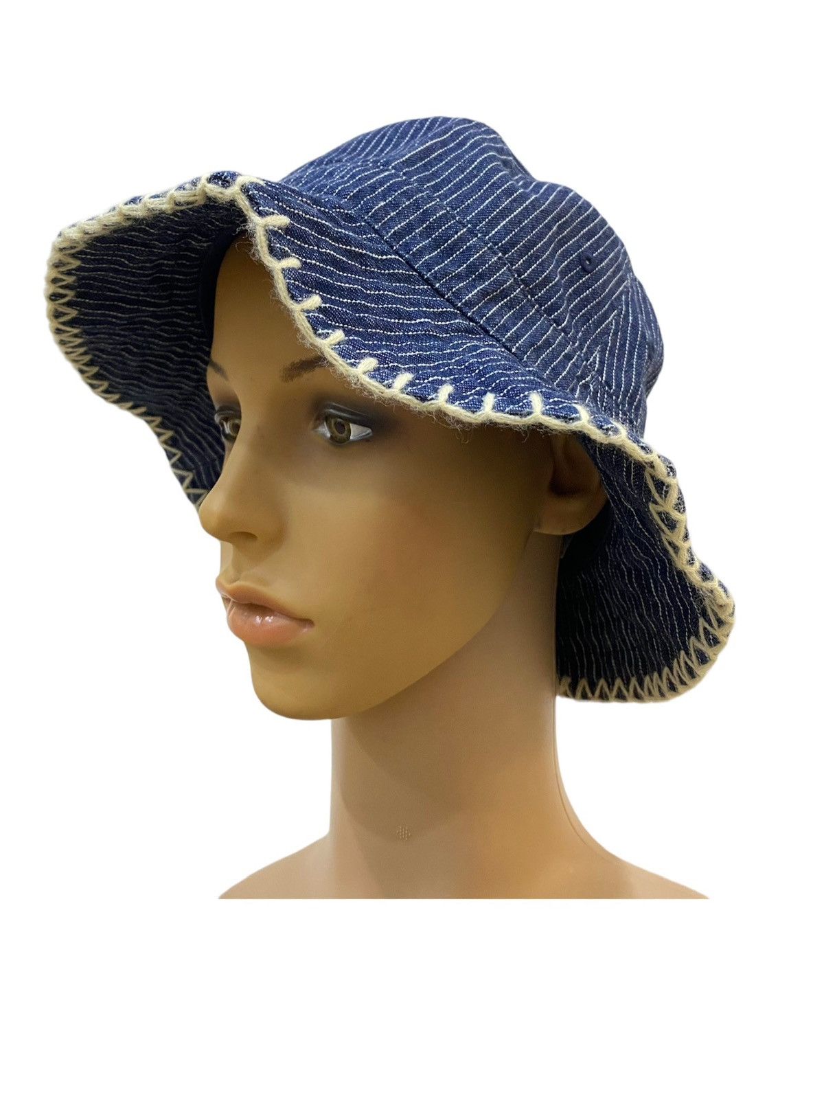 JW Anderson JW Anderson x Uniqlo Hickory Rope Bucket Hat Size ONE SIZE - 3 Thumbnail