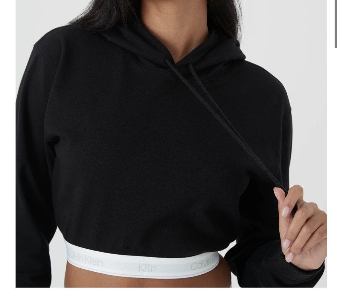 Calvin Klein Kith Kith x Calvin Klein Alexa Hoodie Black XS Grailed