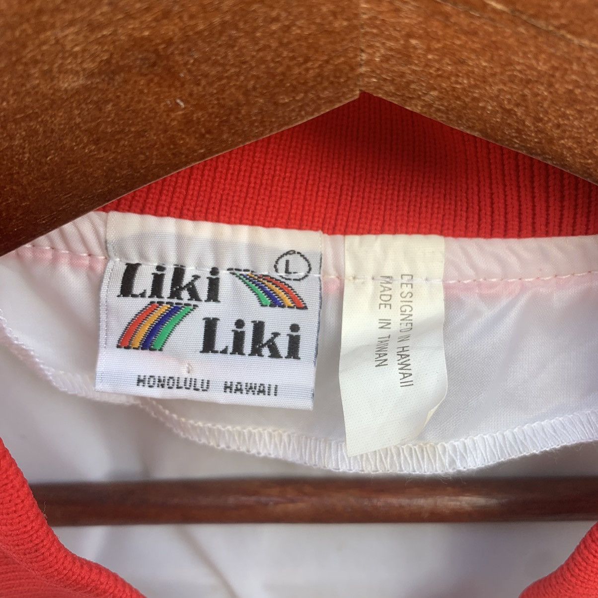Japanese Brand × Rainbow × Vintage VINTAGE 90’s RAINBOW STRIPED HONOLULU HAWAII RARE JACKET Size US L / EU 52-54 / 3 - 13 Thumbnail