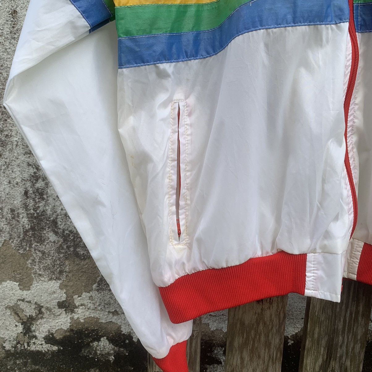 Japanese Brand × Rainbow × Vintage VINTAGE 90’s RAINBOW STRIPED HONOLULU HAWAII RARE JACKET Size US L / EU 52-54 / 3 - 4 Thumbnail