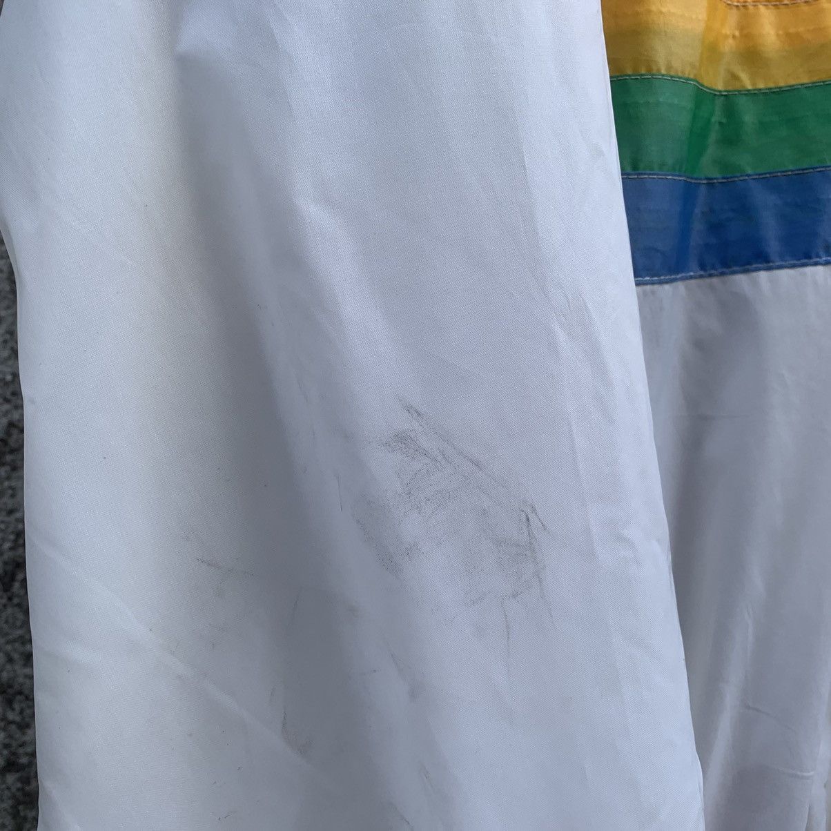 Japanese Brand × Rainbow × Vintage VINTAGE 90’s RAINBOW STRIPED HONOLULU HAWAII RARE JACKET Size US L / EU 52-54 / 3 - 12 Thumbnail