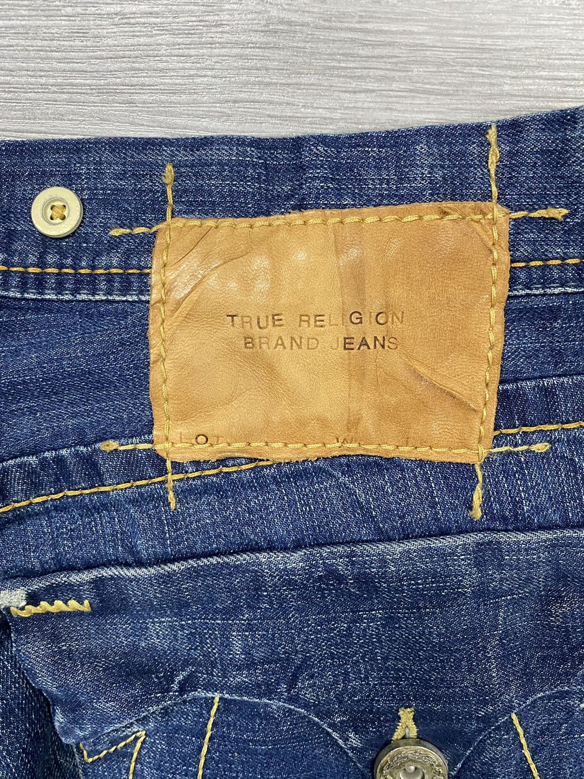 True Religion × Vintage Vintage True Religion Brand Denim Made in USA Size US 35 - 6 Thumbnail