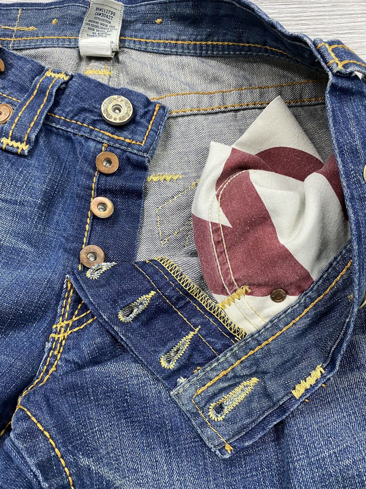 True Religion × Vintage Vintage True Religion Brand Denim Made in USA Size US 35 - 16 Thumbnail