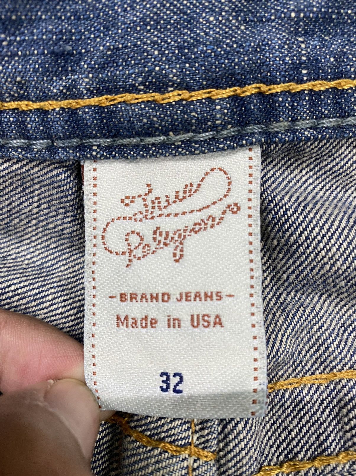 True Religion × Vintage Vintage True Religion Brand Denim Made in USA Size US 35 - 8 Thumbnail