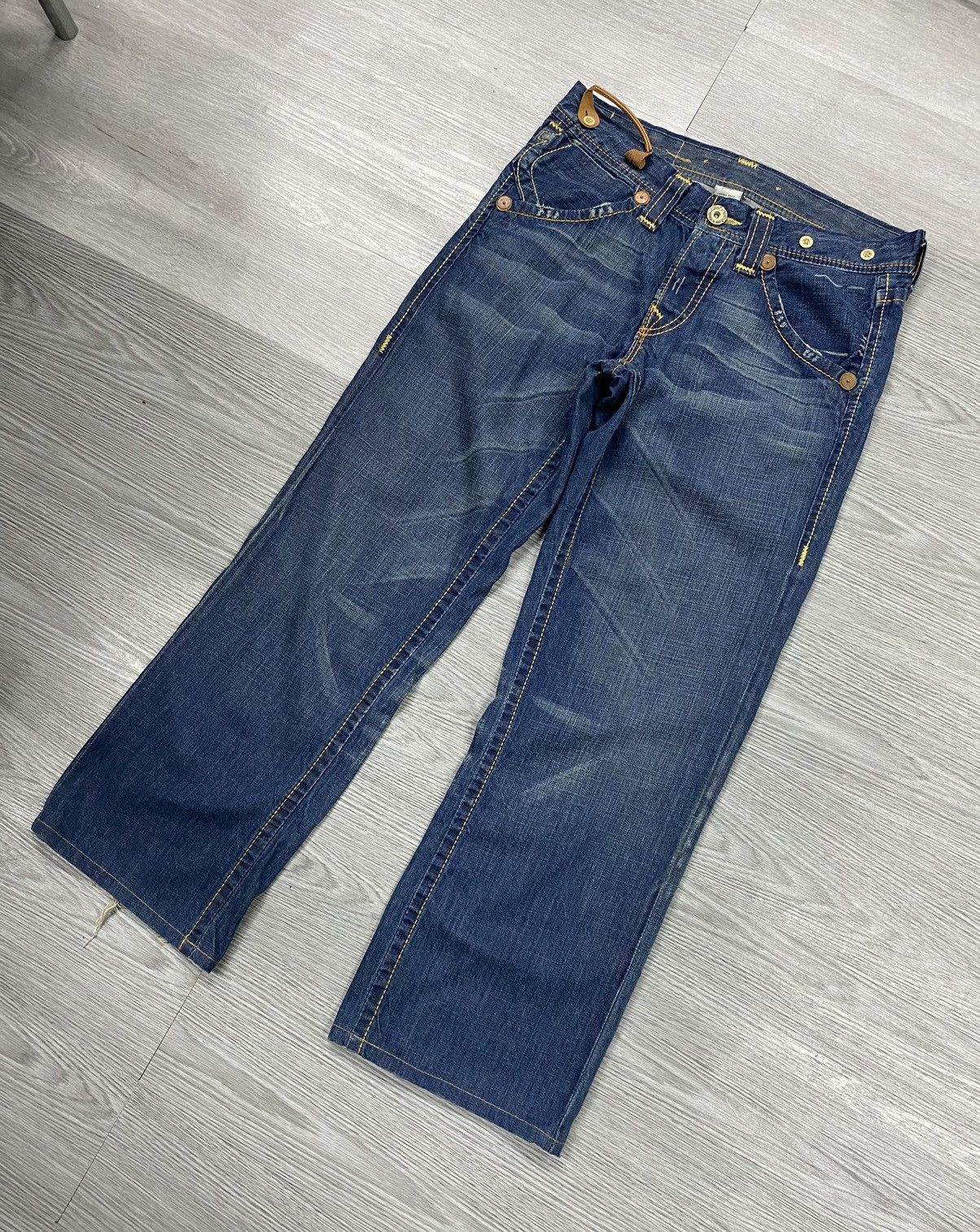 True Religion × Vintage Vintage True Religion Brand Denim Made in USA Size US 35 - 3 Thumbnail