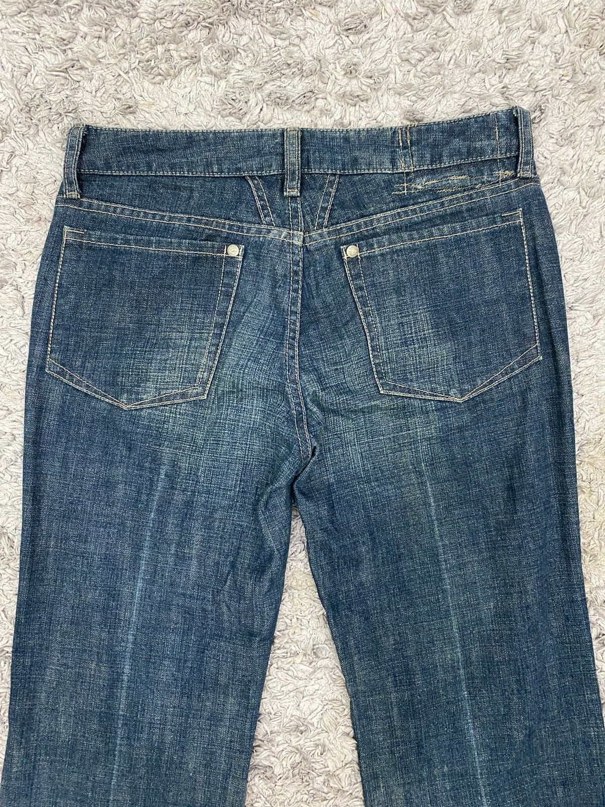 Marithe + Francois Girbaud Marithe Francois Girbaud Flare Denim Size 29" - 4 Thumbnail