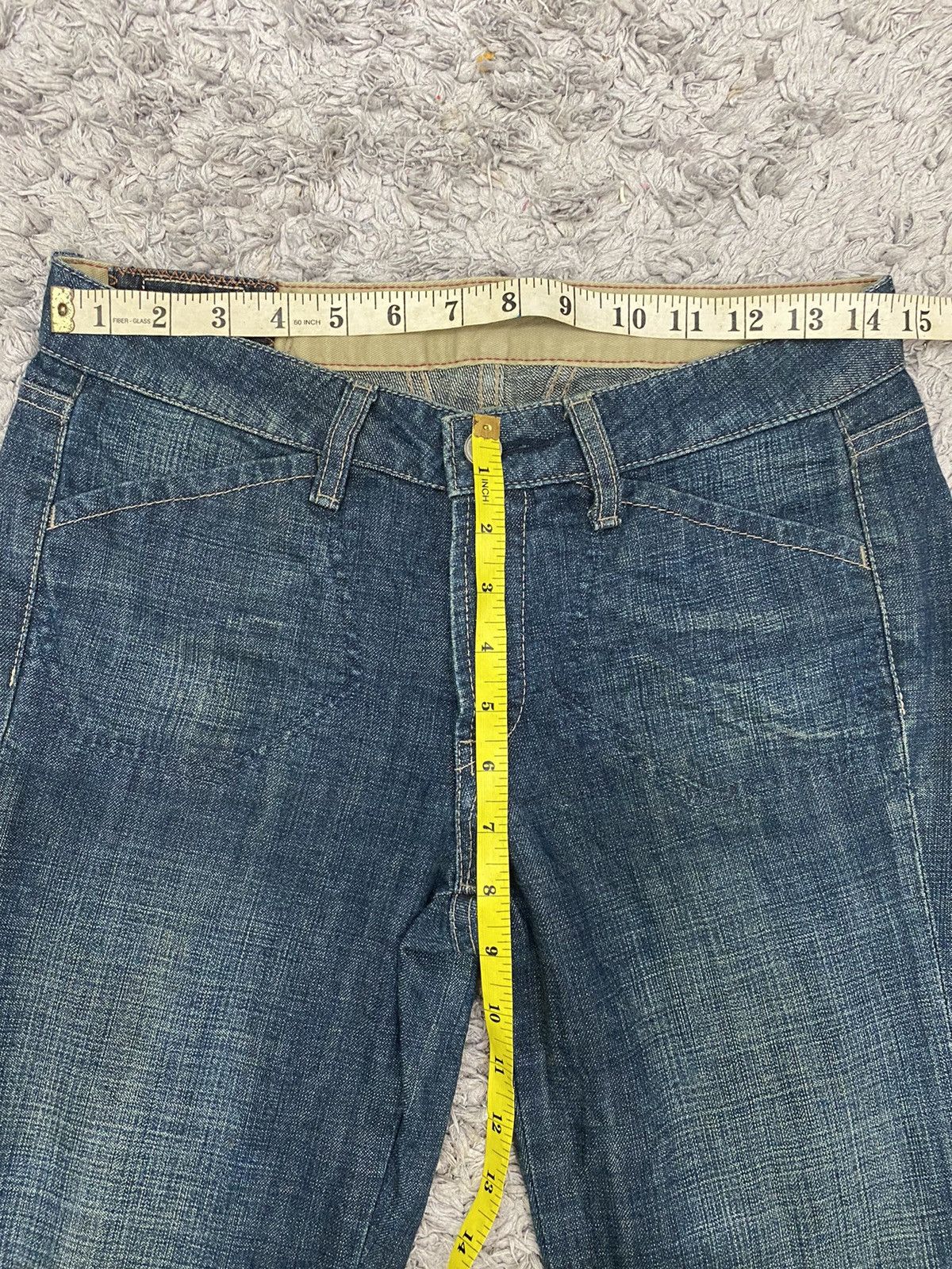 Marithe + Francois Girbaud Marithe Francois Girbaud Flare Denim Size 29" - 6 Thumbnail