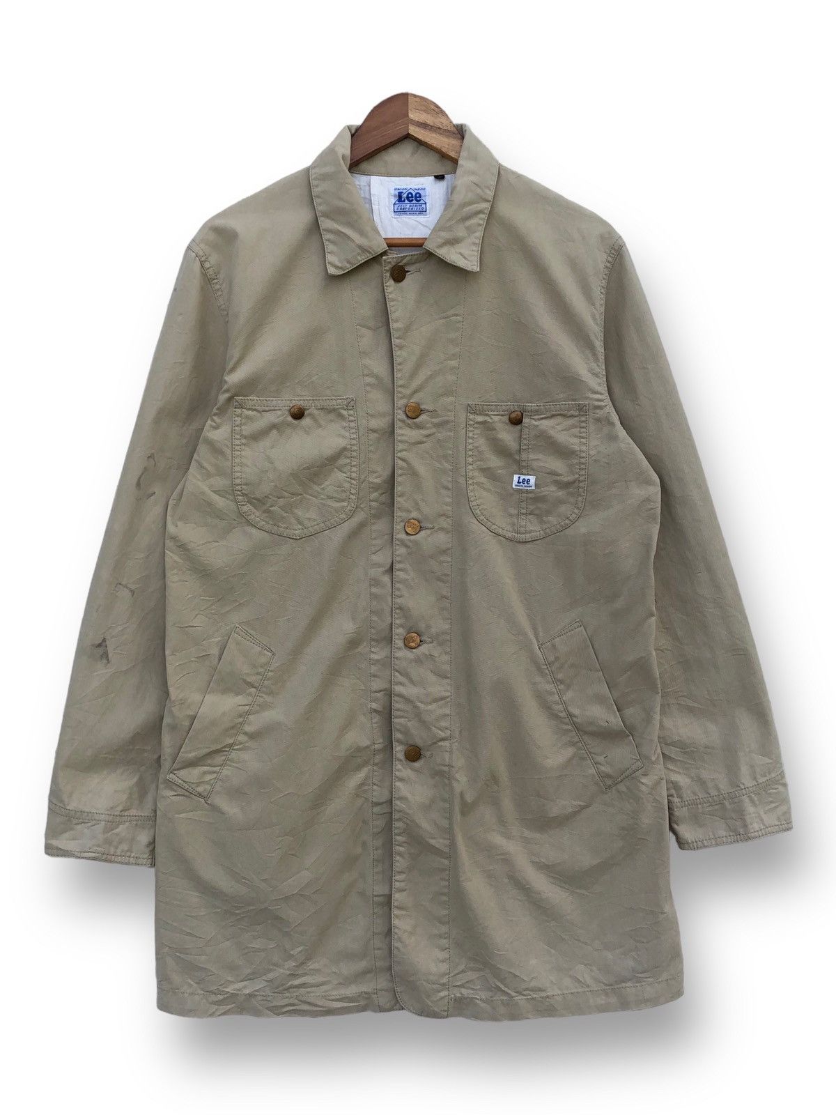 Vintage 70s Lee Long Jacket Button Ups