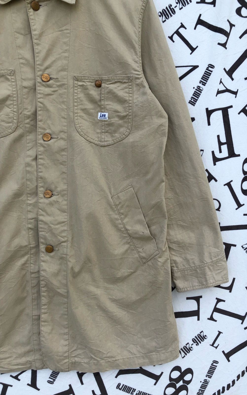 Vintage 70s Lee Long Jacket Button Ups