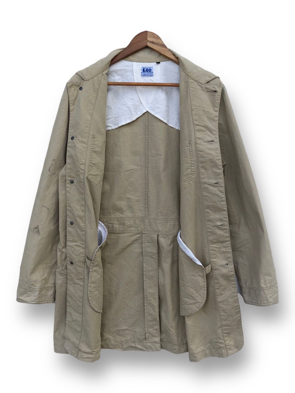 Vintage 70s Lee Long Jacket Button Ups