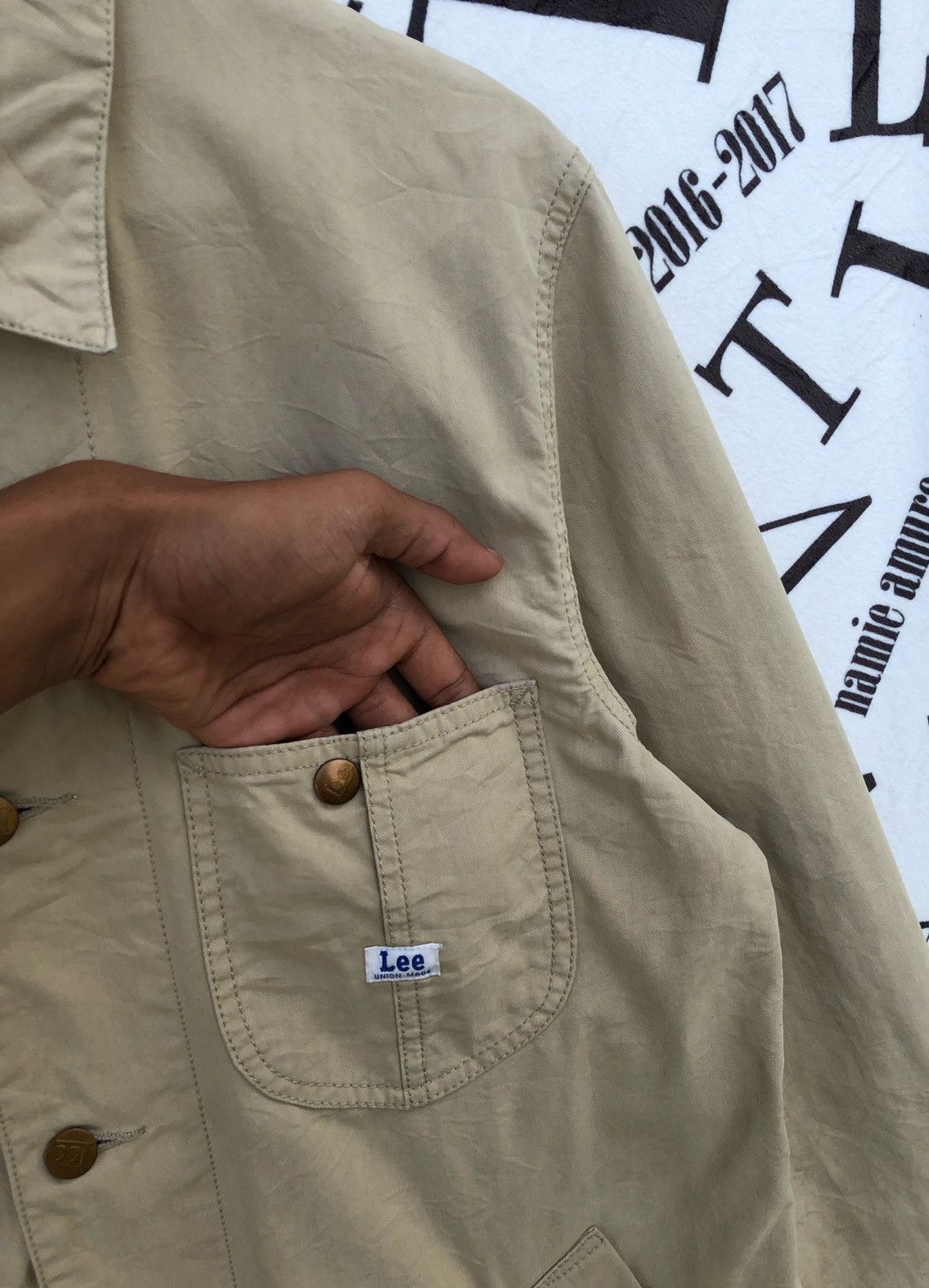 Vintage 70s Lee Long Jacket Button Ups
