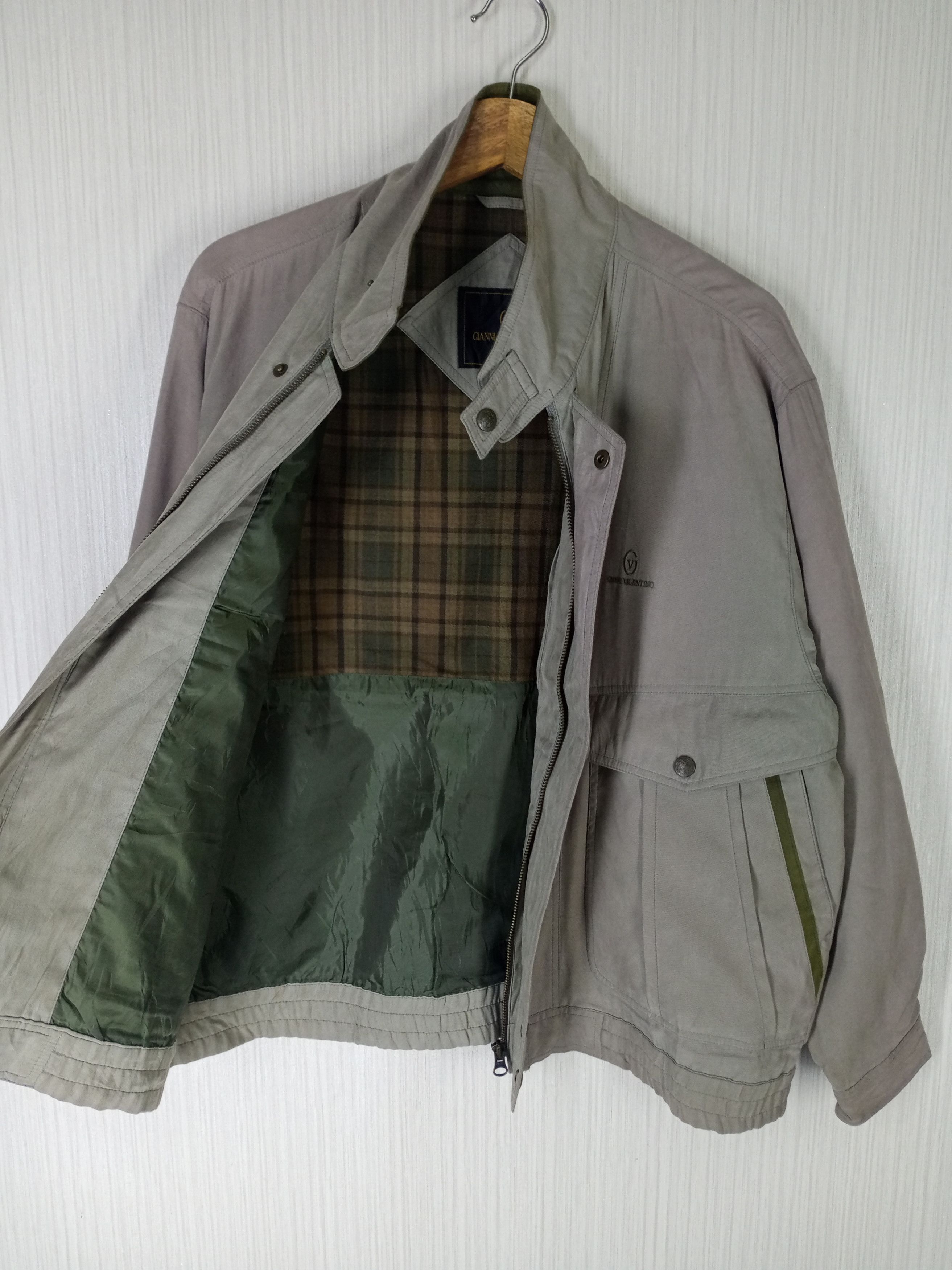 Gianni Valentino × Valentino × Vintage Vintage 90s Gianni Valentino Small Logo Bomber Jacket Size US M / EU 48-50 / 2 - 5 Thumbnail