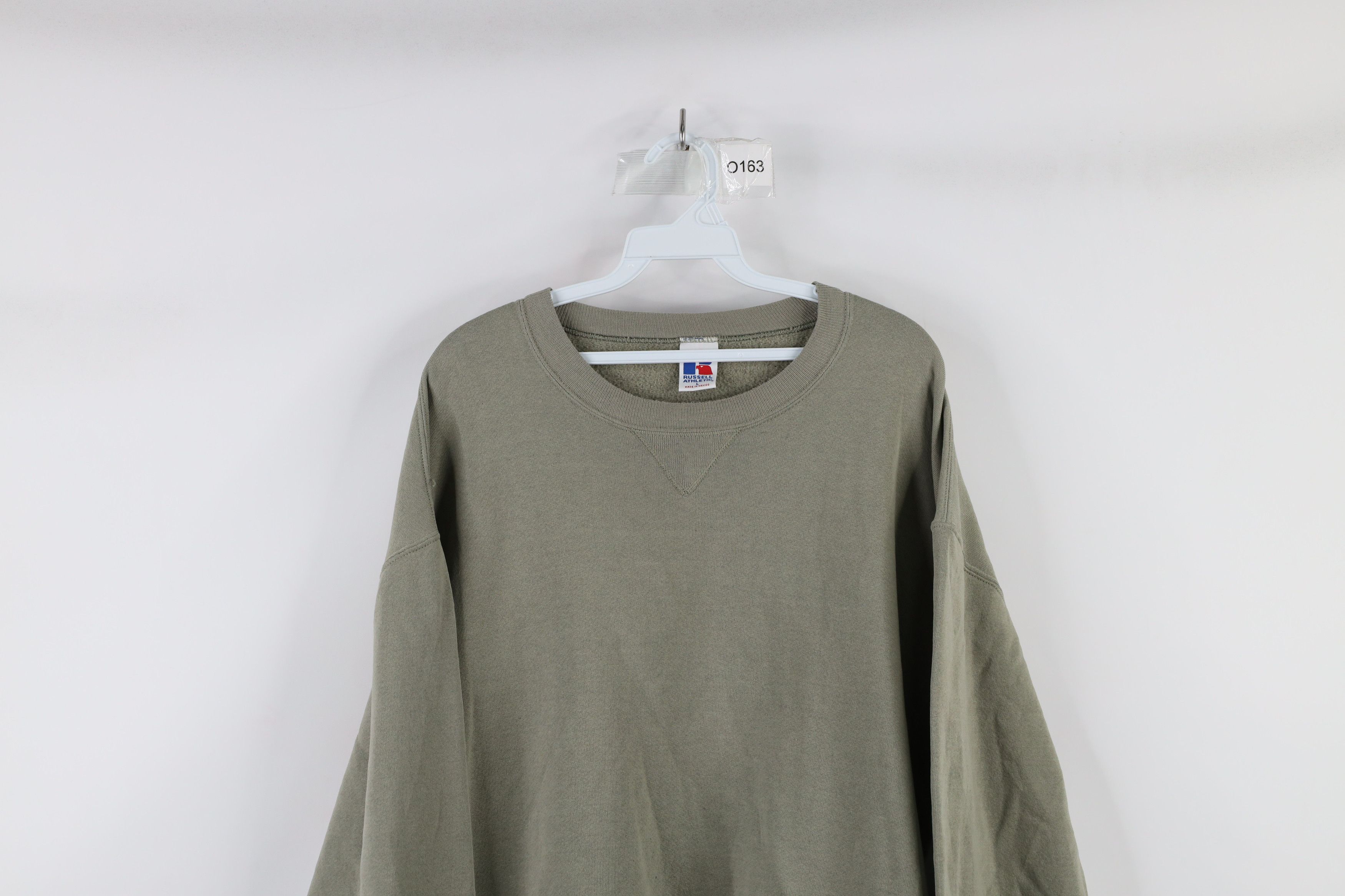 Russell Athletic × Vintage Vintage Russell Athletic Crewneck Sweatshirt Moss Green Size US L / EU 52-54 / 3 - 2 Thumbnail