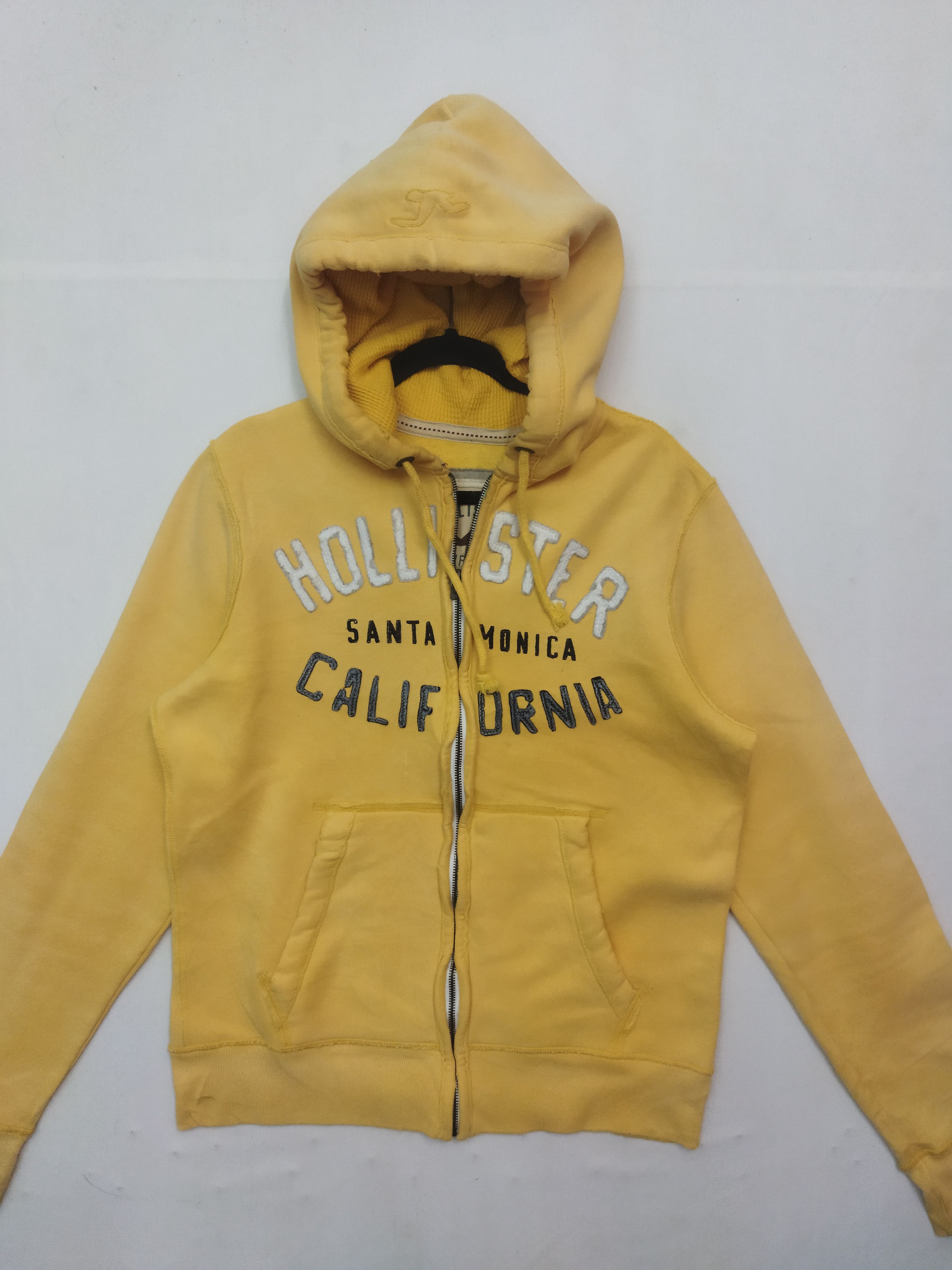 Boys Vintage Hollister Santa Monica Cali Sweatshirt Hoodie Medium