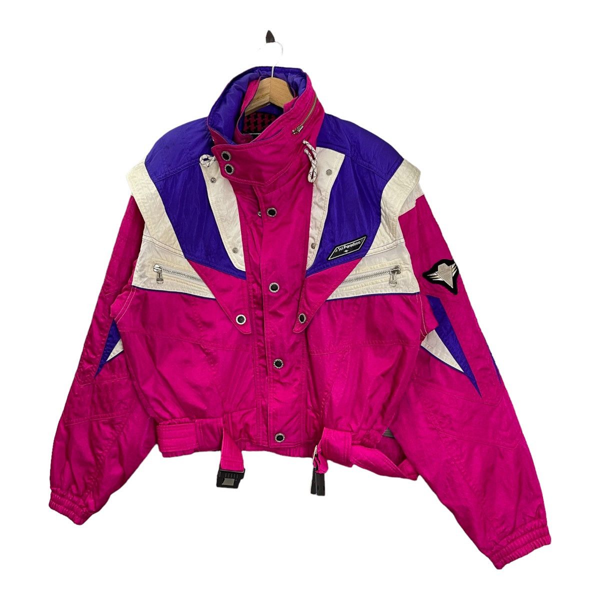Japanese Brand Vintage Sci Paradisea Ski Zipper Jacket Ski Wear Size M Size US M / EU 48-50 / 2 - 3 Thumbnail
