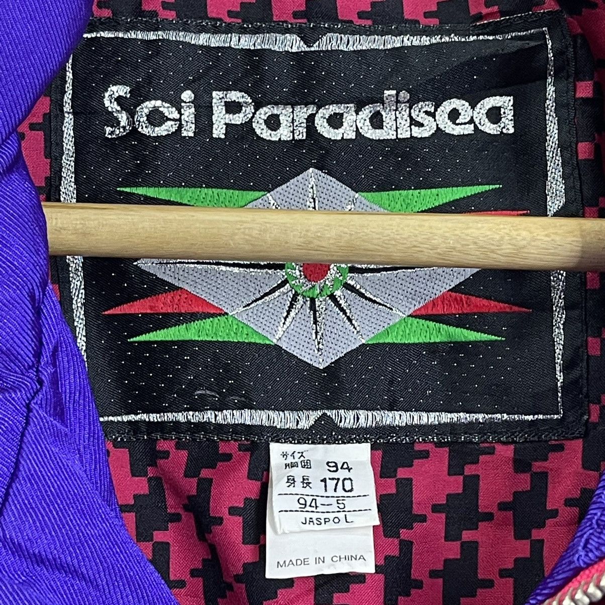 Japanese Brand Vintage Sci Paradisea Ski Zipper Jacket Ski Wear Size M Size US M / EU 48-50 / 2 - 9 Thumbnail
