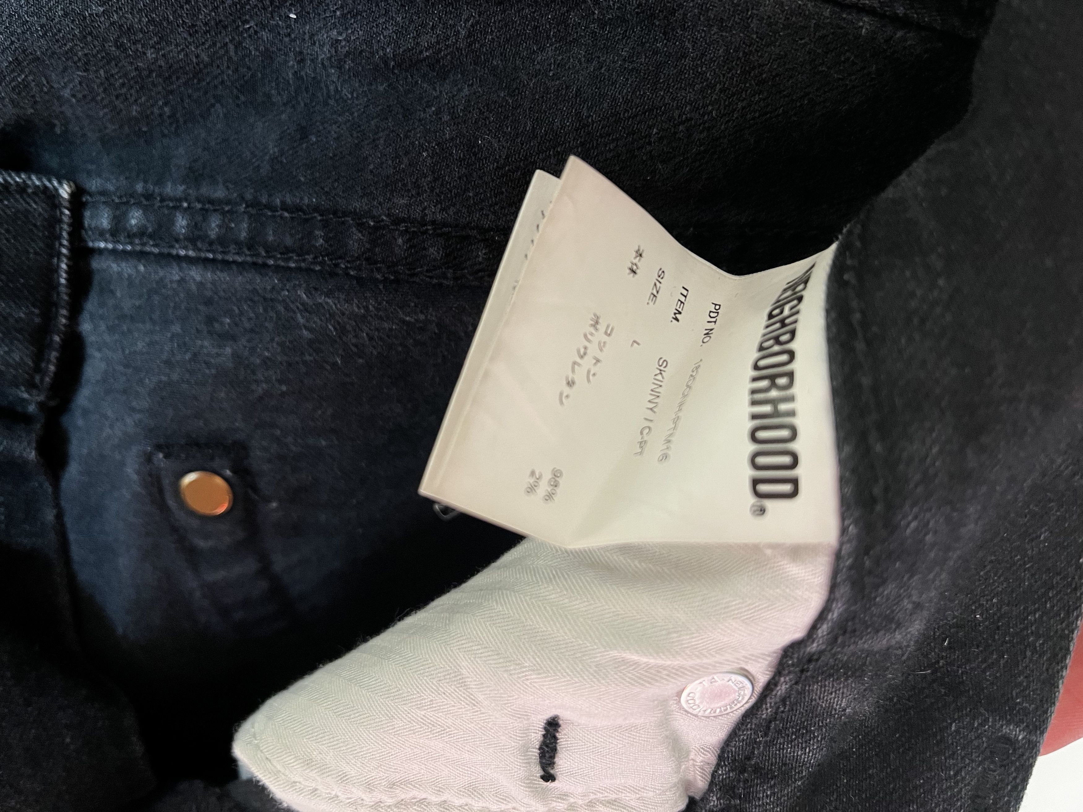 Neighborhood Black Denim Neighborhood Black Denim