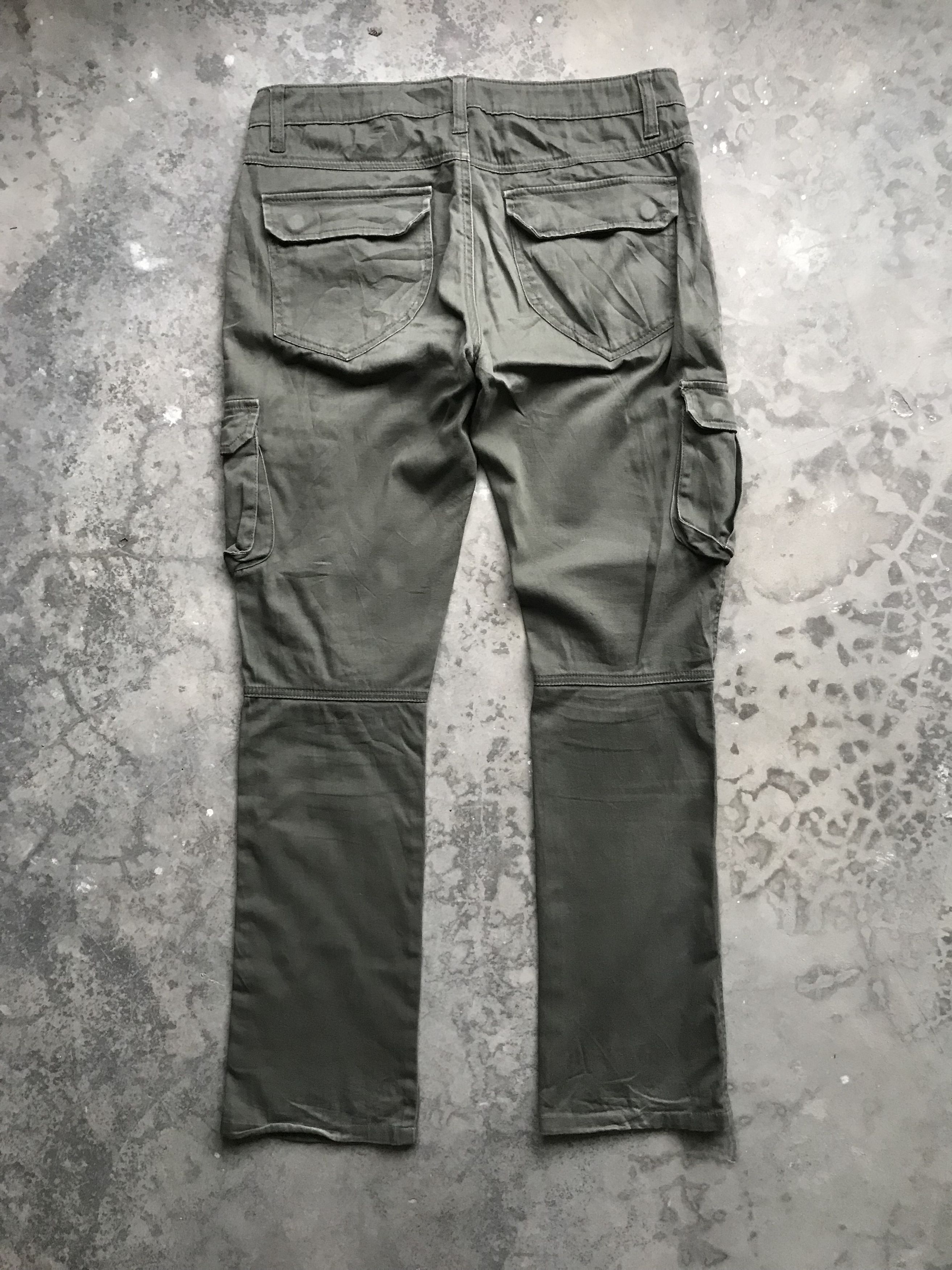 Japanese Brand CP56 Flare Samrang Japan Tactical Cargo Pant Size US 31 - 7 Thumbnail