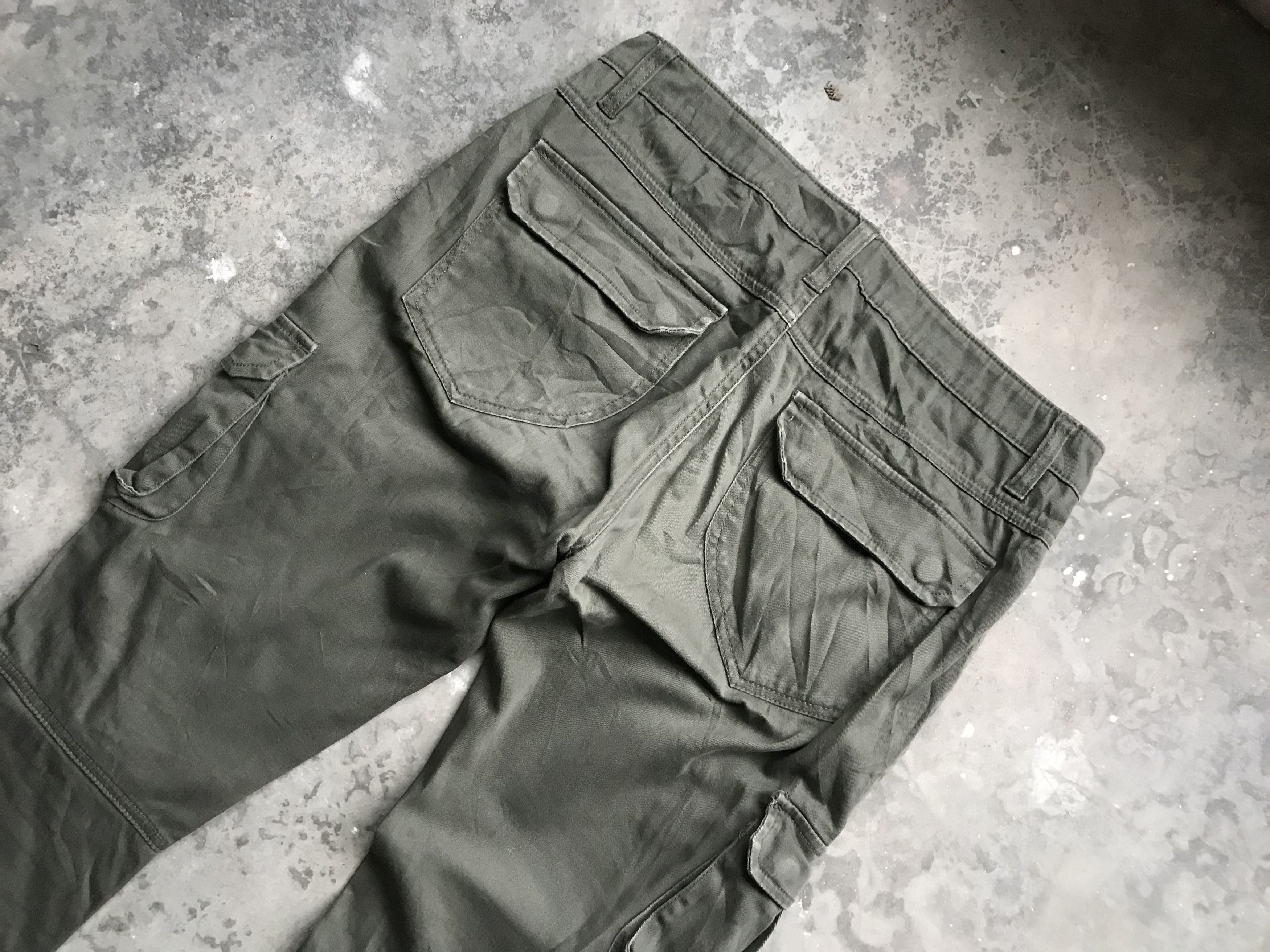 Japanese Brand CP56 Flare Samrang Japan Tactical Cargo Pant Size US 31 - 8 Thumbnail