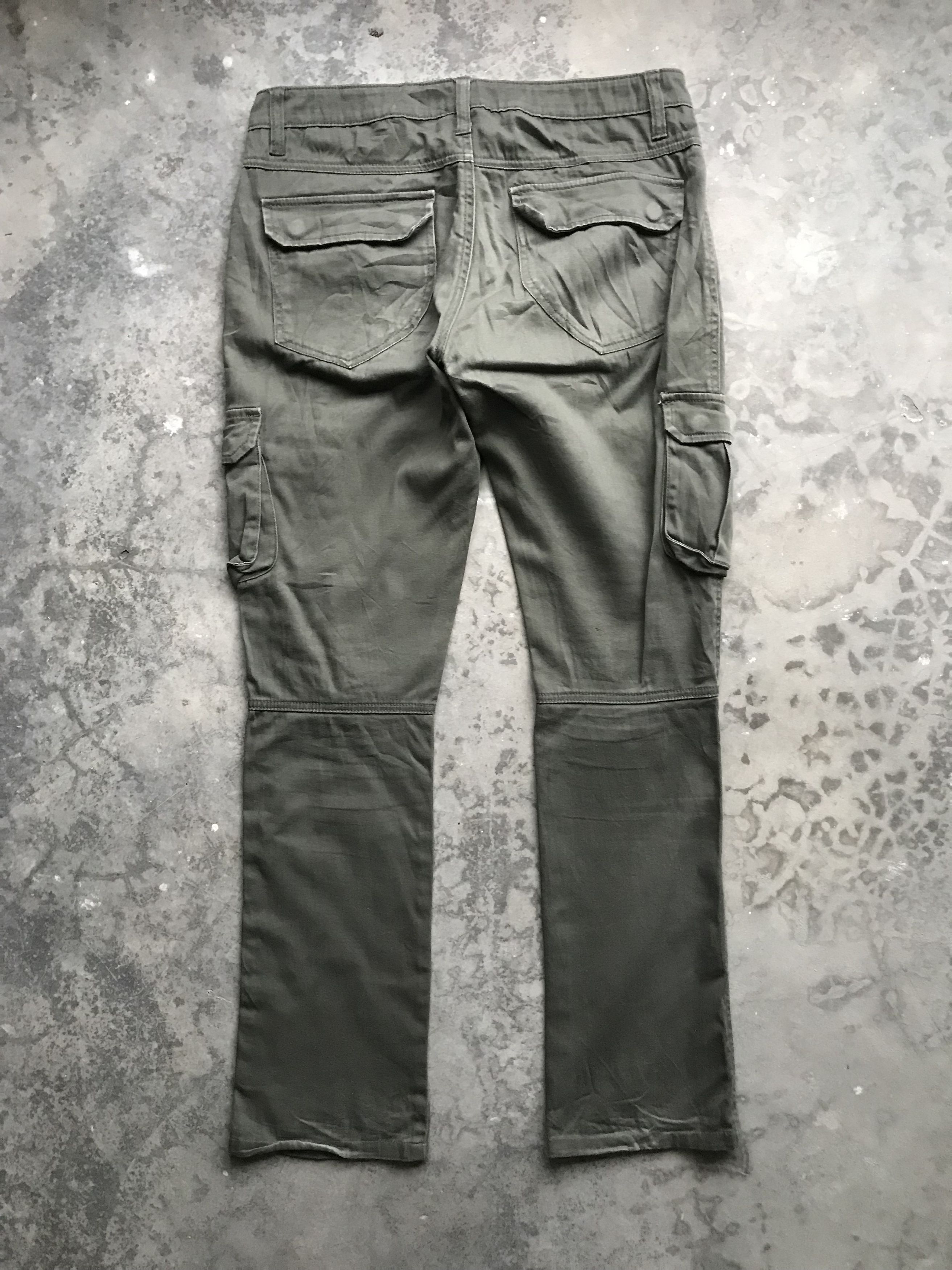 Japanese Brand CP56 Flare Samrang Japan Tactical Cargo Pant Size US 31 - 6 Thumbnail