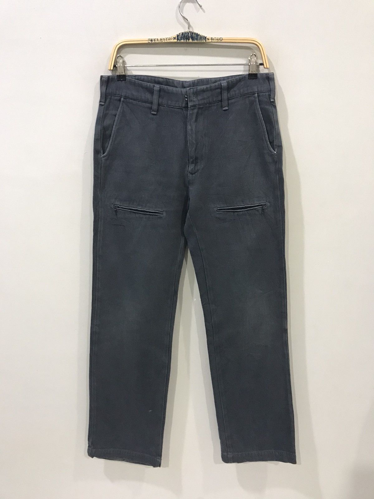 Blue Blue Japan HOLLYWOOD RANCH MARKET Japan Rare Design Cargo Pant Size US 32 / EU 48 - 1 Thumbnail