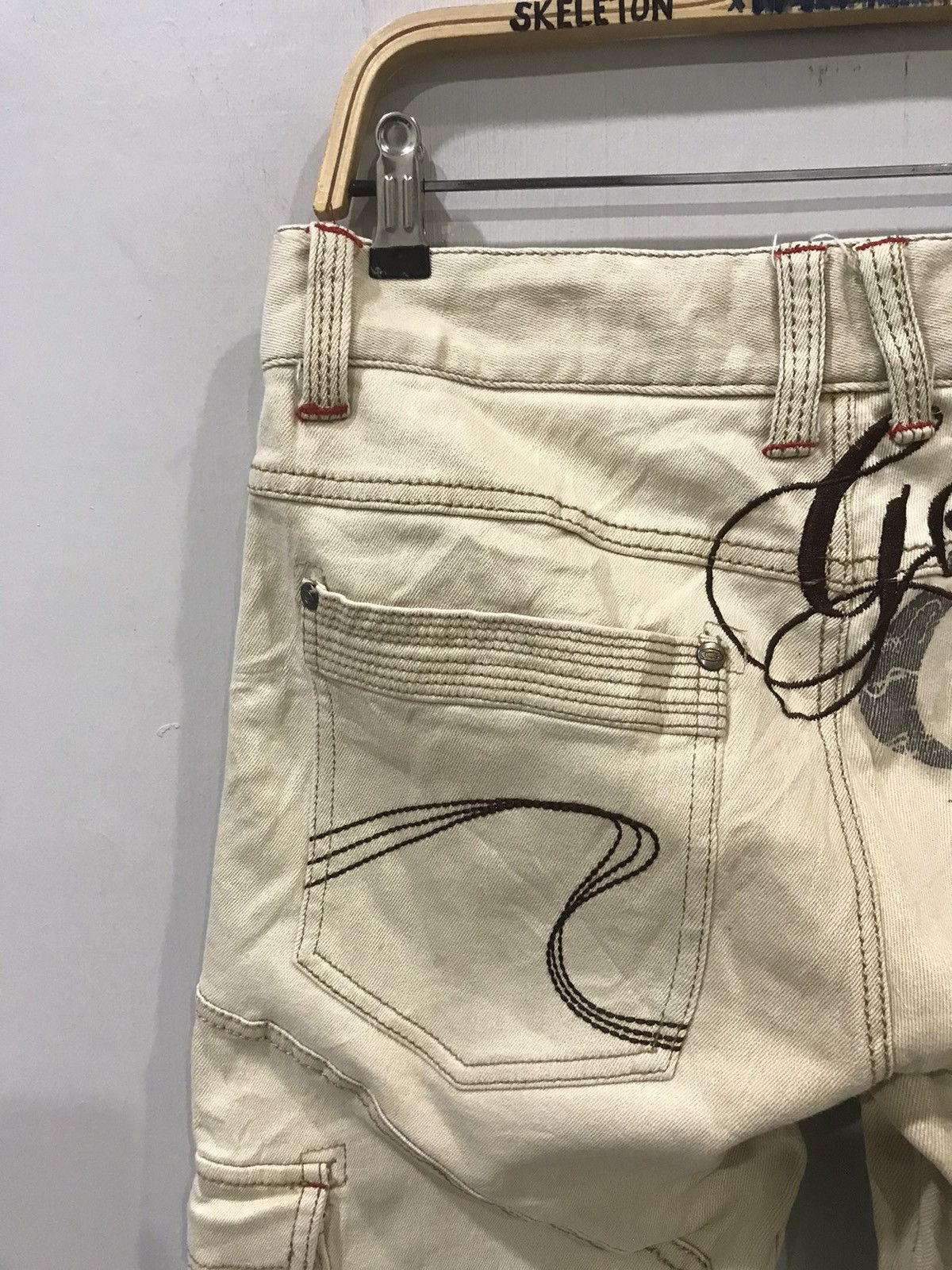 Japanese Brand 💥SURF STYLE💥GOTCHA INT SURFEEAR Stretchable Cargo Denim Size US 30 / EU 46 - 11 Thumbnail