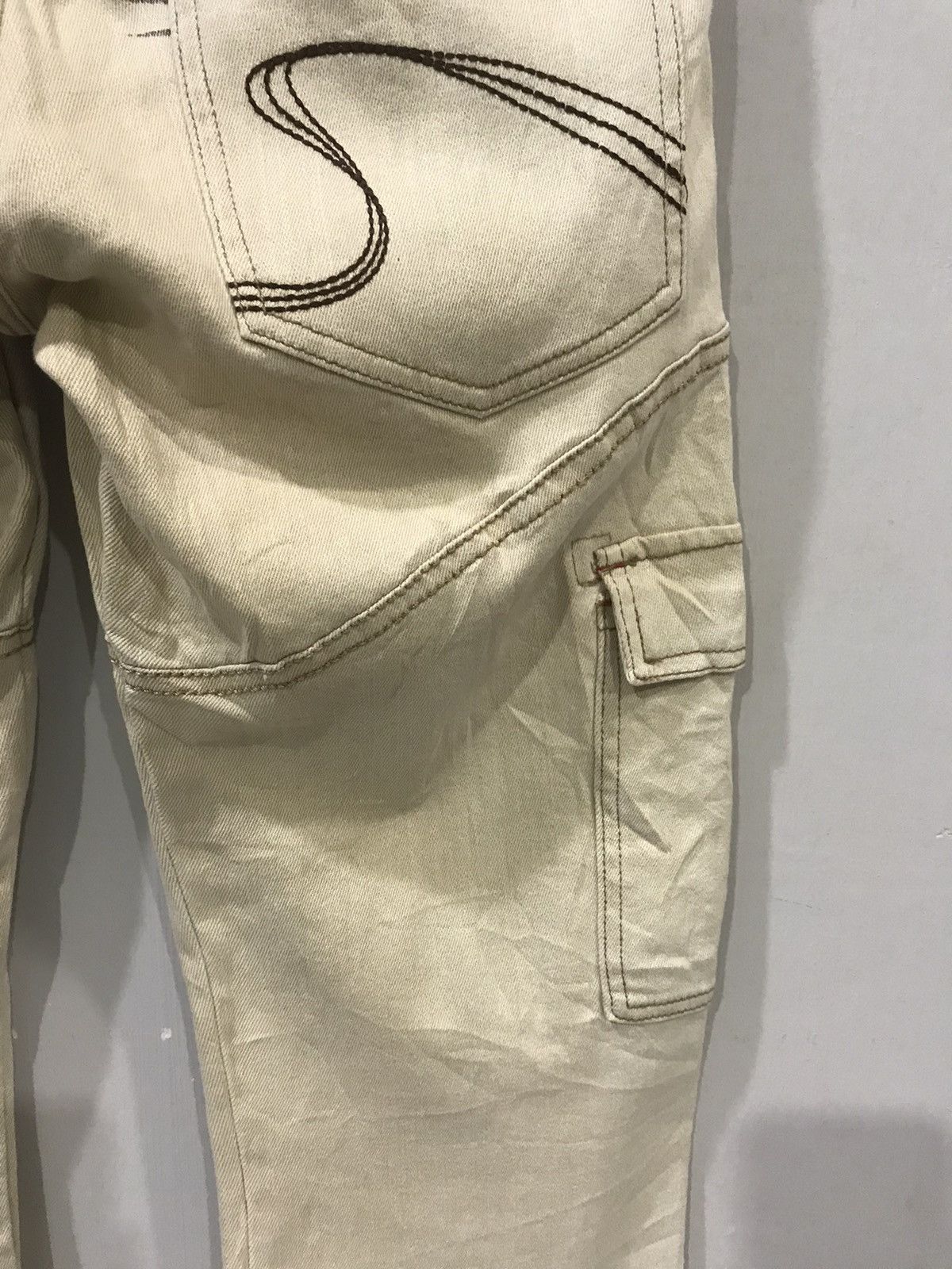 Japanese Brand 💥SURF STYLE💥GOTCHA INT SURFEEAR Stretchable Cargo Denim Size US 30 / EU 46 - 12 Thumbnail