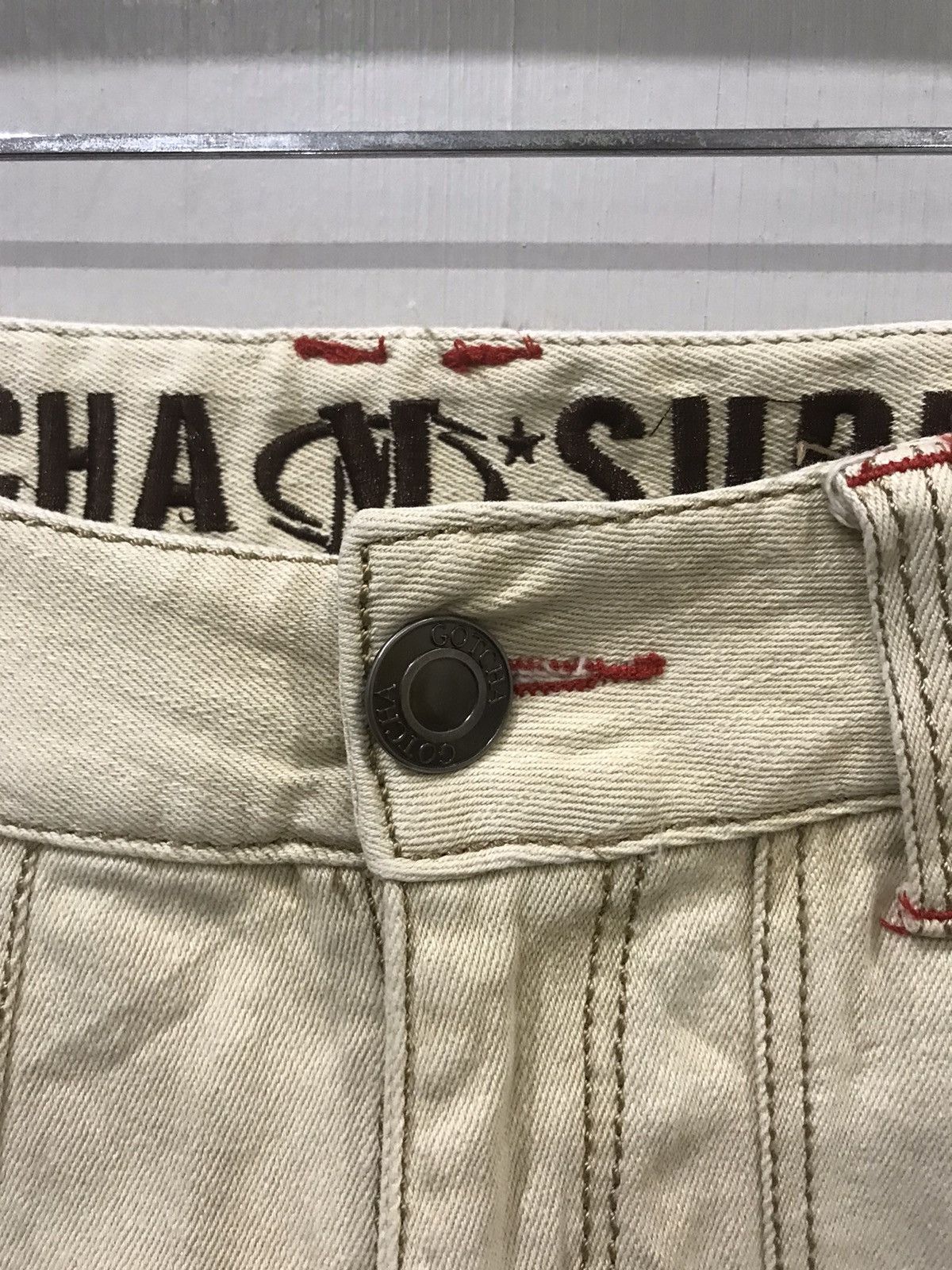 Japanese Brand 💥SURF STYLE💥GOTCHA INT SURFEEAR Stretchable Cargo Denim Size US 30 / EU 46 - 8 Thumbnail