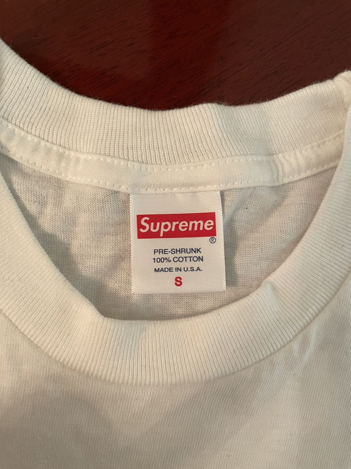 Kaws × Supreme Supreme KAWS Chalk Logo Tee White size small Size US S / EU 44-46 / 1 - 3 Thumbnail