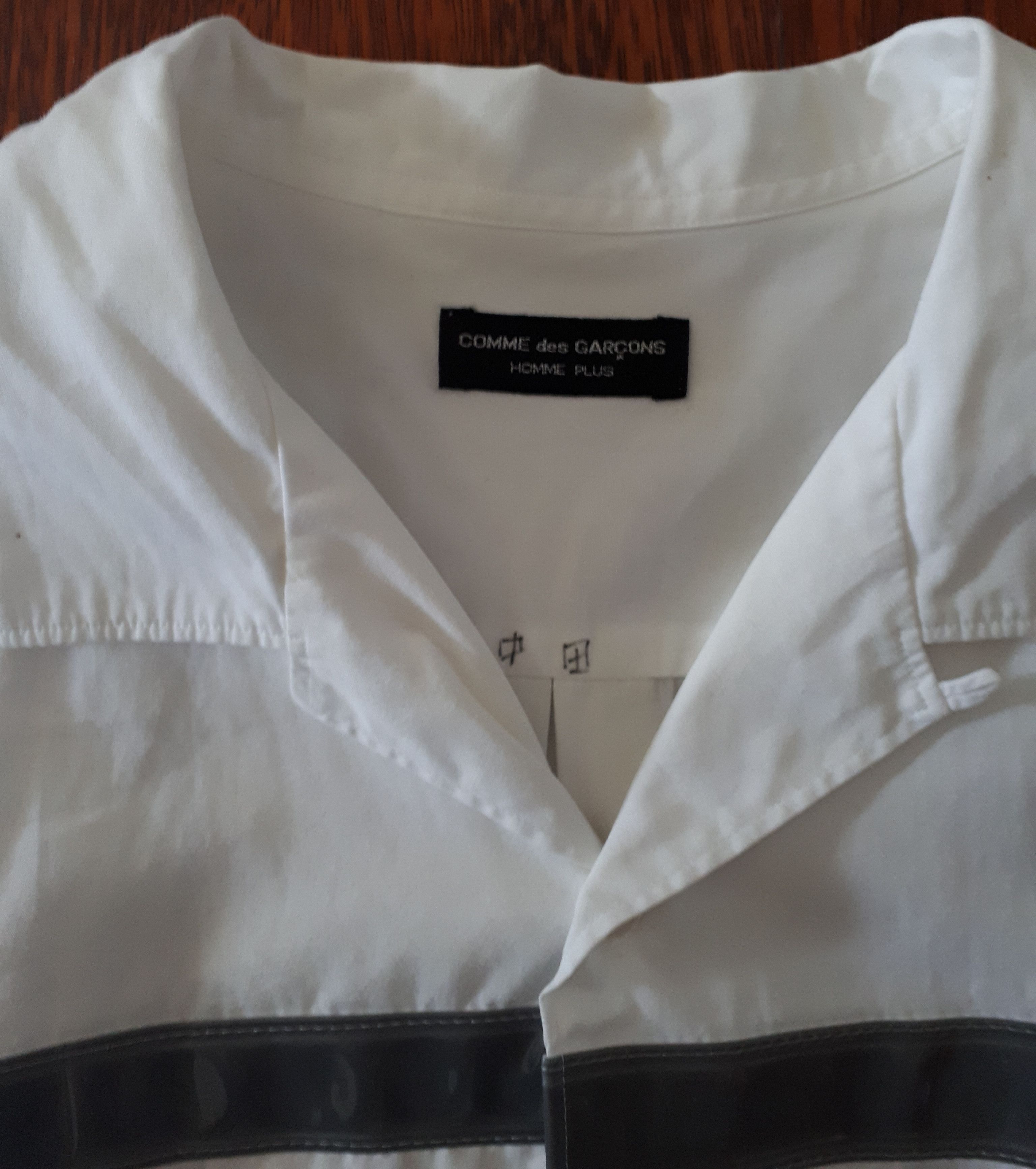 Comme des Garcons Homme Plus Comme Des Garcons Homme Plus S/S 1996 Reflective Camp Shirt Size US L / EU 52-54 / 3 - 3 Thumbnail