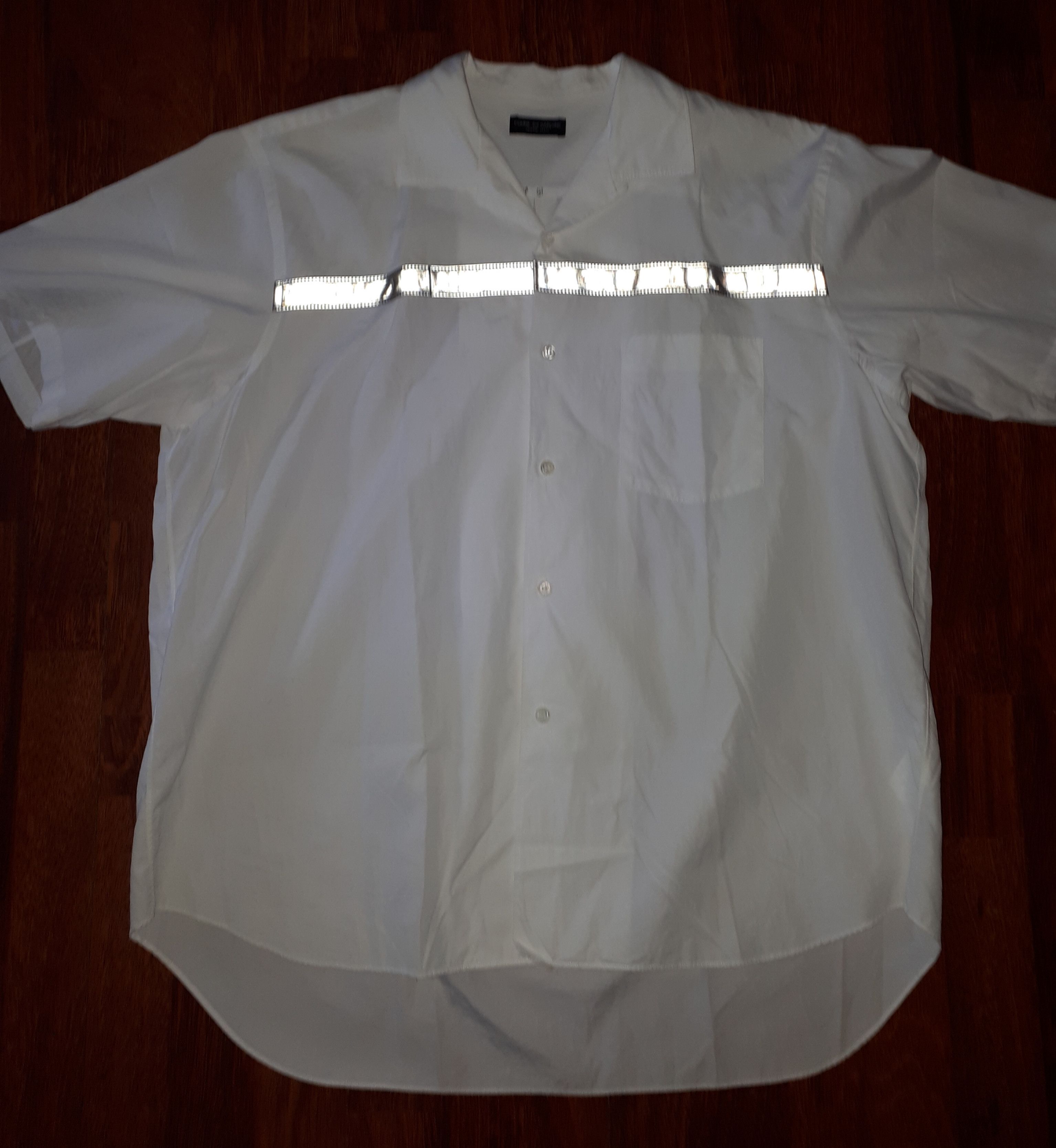 Comme des Garcons Homme Plus Comme Des Garcons Homme Plus S/S 1996 Reflective Camp Shirt Size US L / EU 52-54 / 3 - 2 Thumbnail