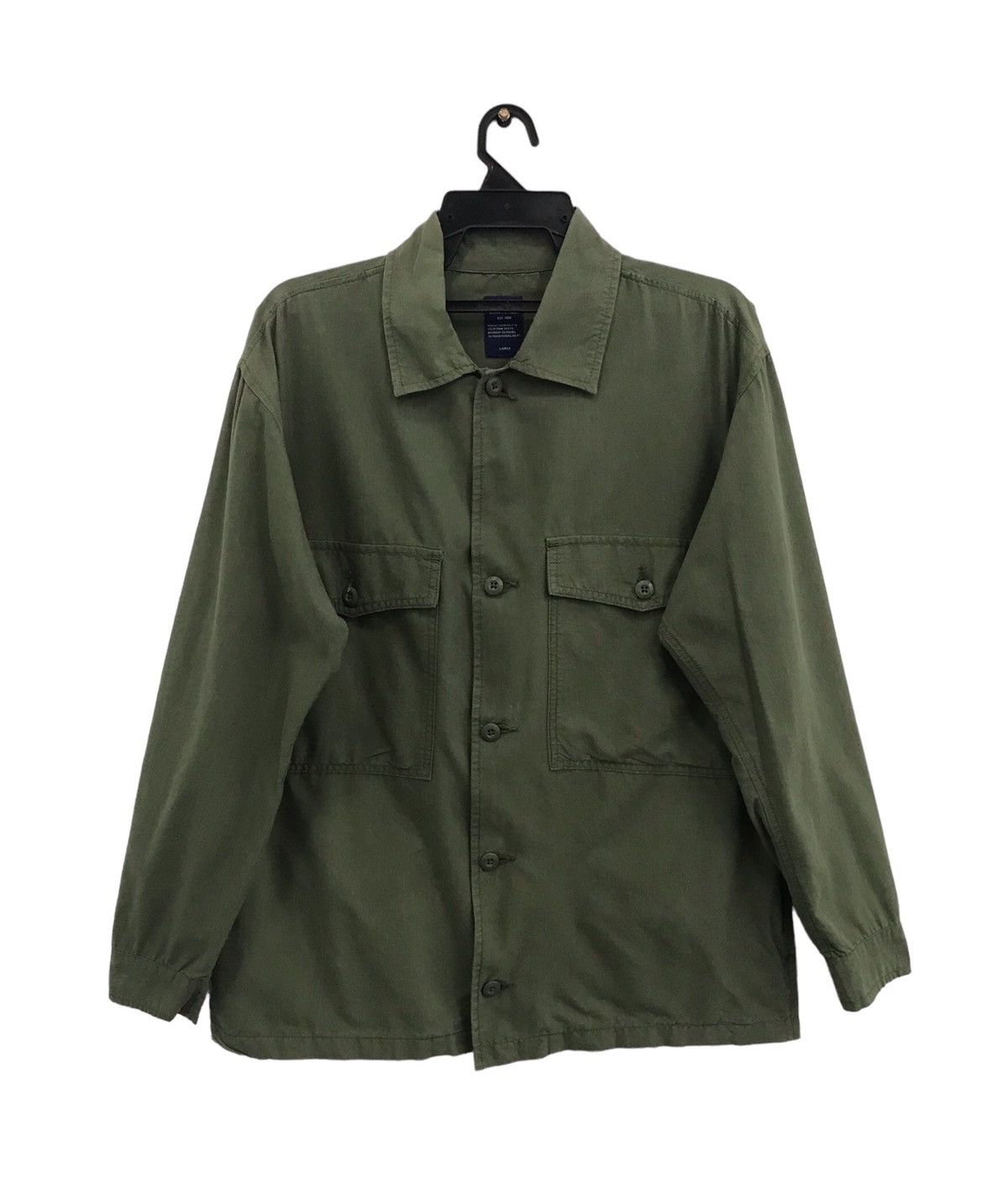 Japanese Brand BACK NUMBER CRYSTAL LINEN JACKET Size US L / EU 52-54 / 3 - 1 Thumbnail