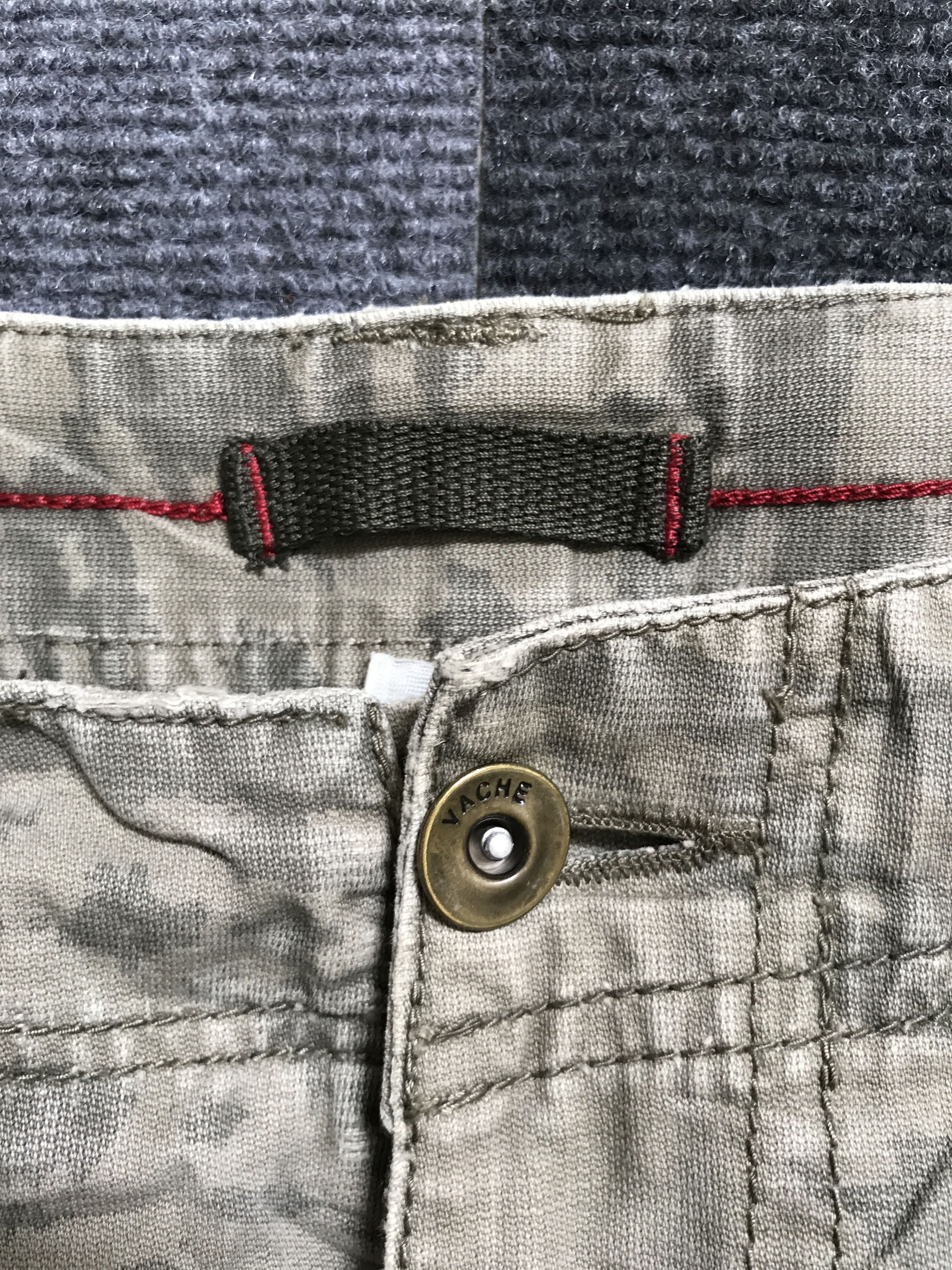 Japanese Brand CP152 VACHE Camo Military Cargo Pant Size US 31 - 7 Thumbnail