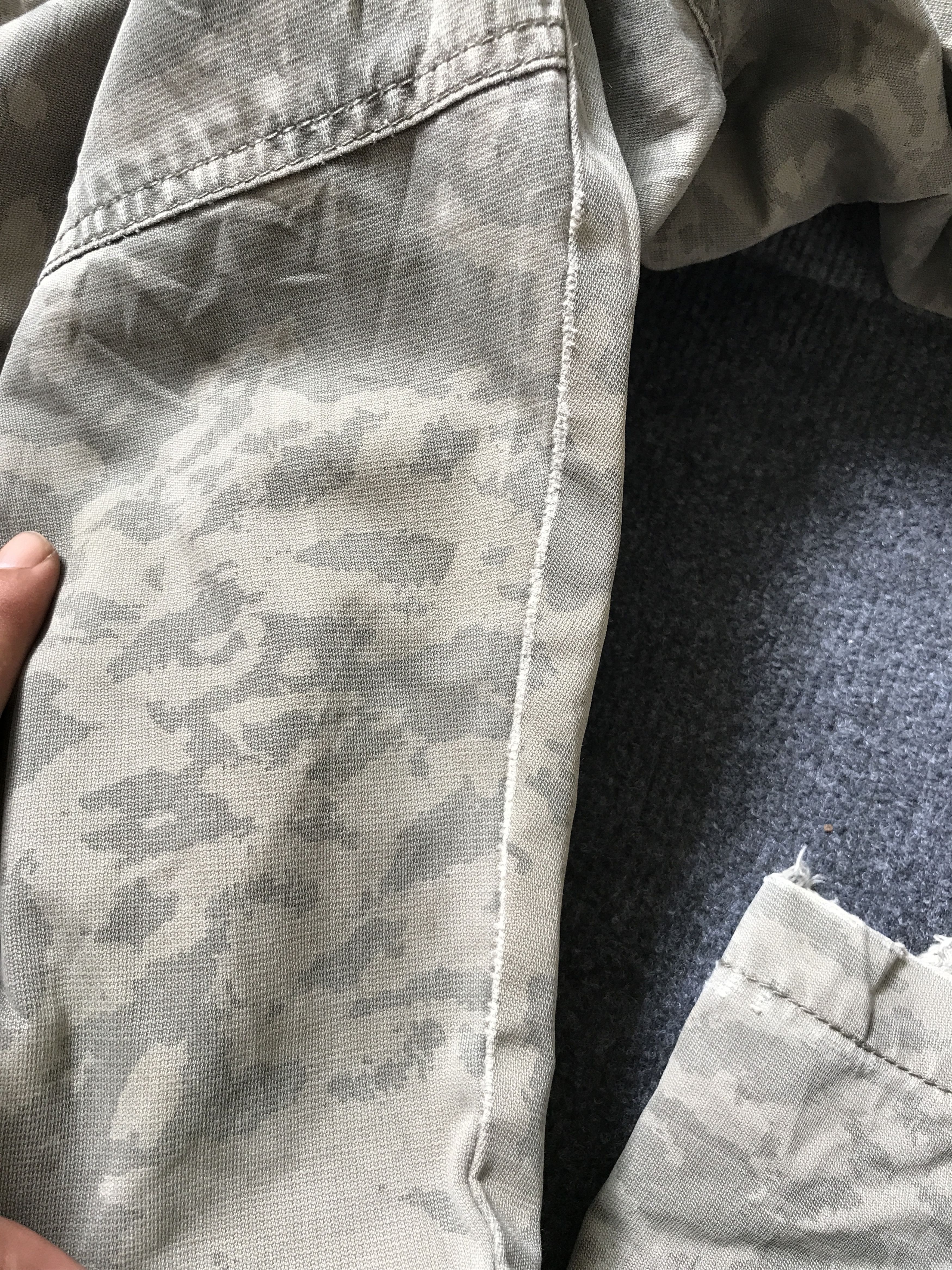 Japanese Brand CP152 VACHE Camo Military Cargo Pant Size US 31 - 19 Thumbnail