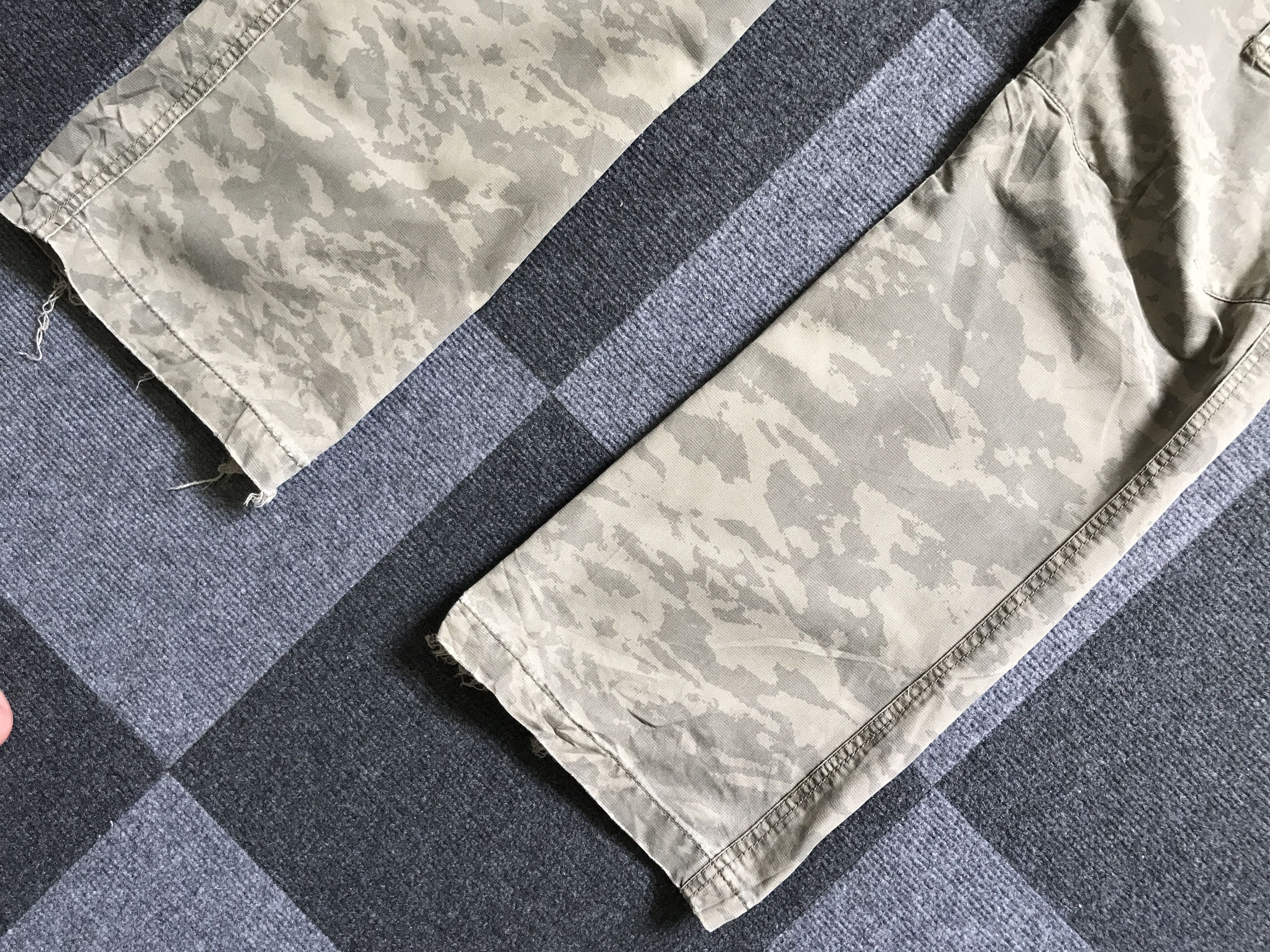 Japanese Brand CP152 VACHE Camo Military Cargo Pant Size US 31 - 4 Thumbnail