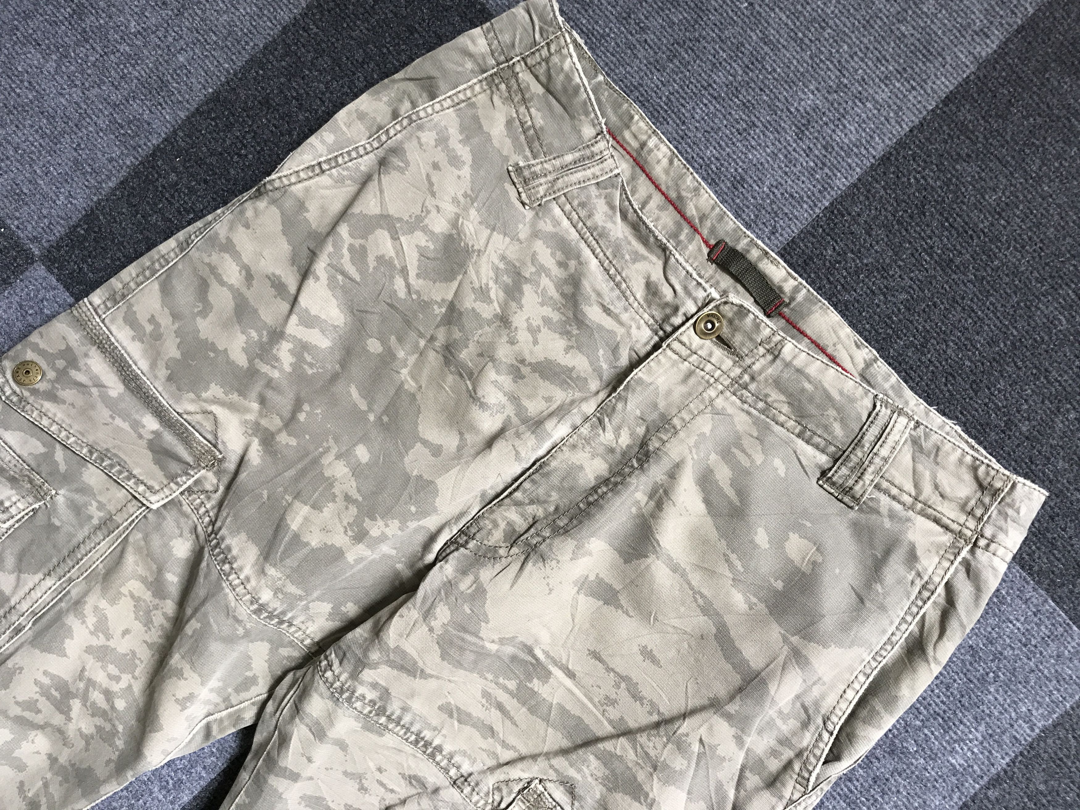 Japanese Brand CP152 VACHE Camo Military Cargo Pant Size US 31 - 2 Thumbnail