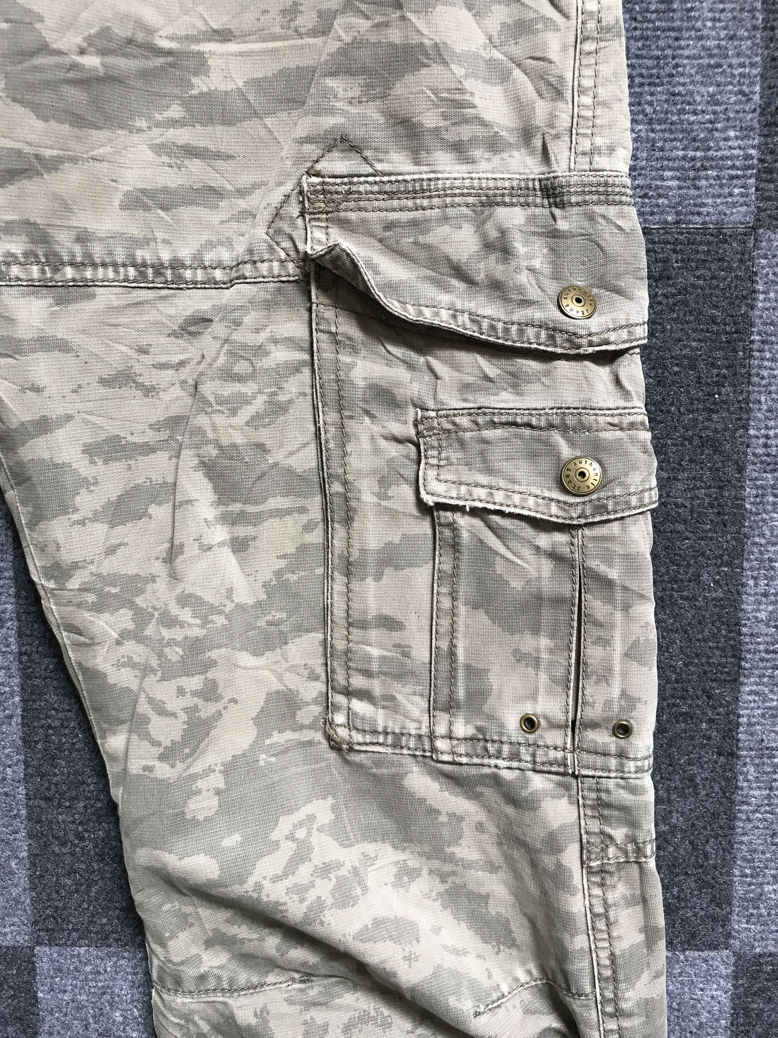 Japanese Brand CP152 VACHE Camo Military Cargo Pant Size US 31 - 6 Thumbnail