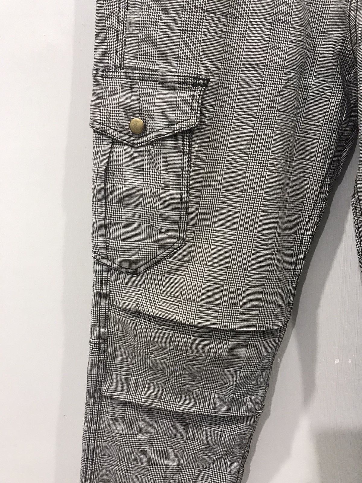 Designer × Japanese Brand VILLAND Japan Plaid Stretchable Cargo Pant Size US 32 / EU 48 - 5 Thumbnail