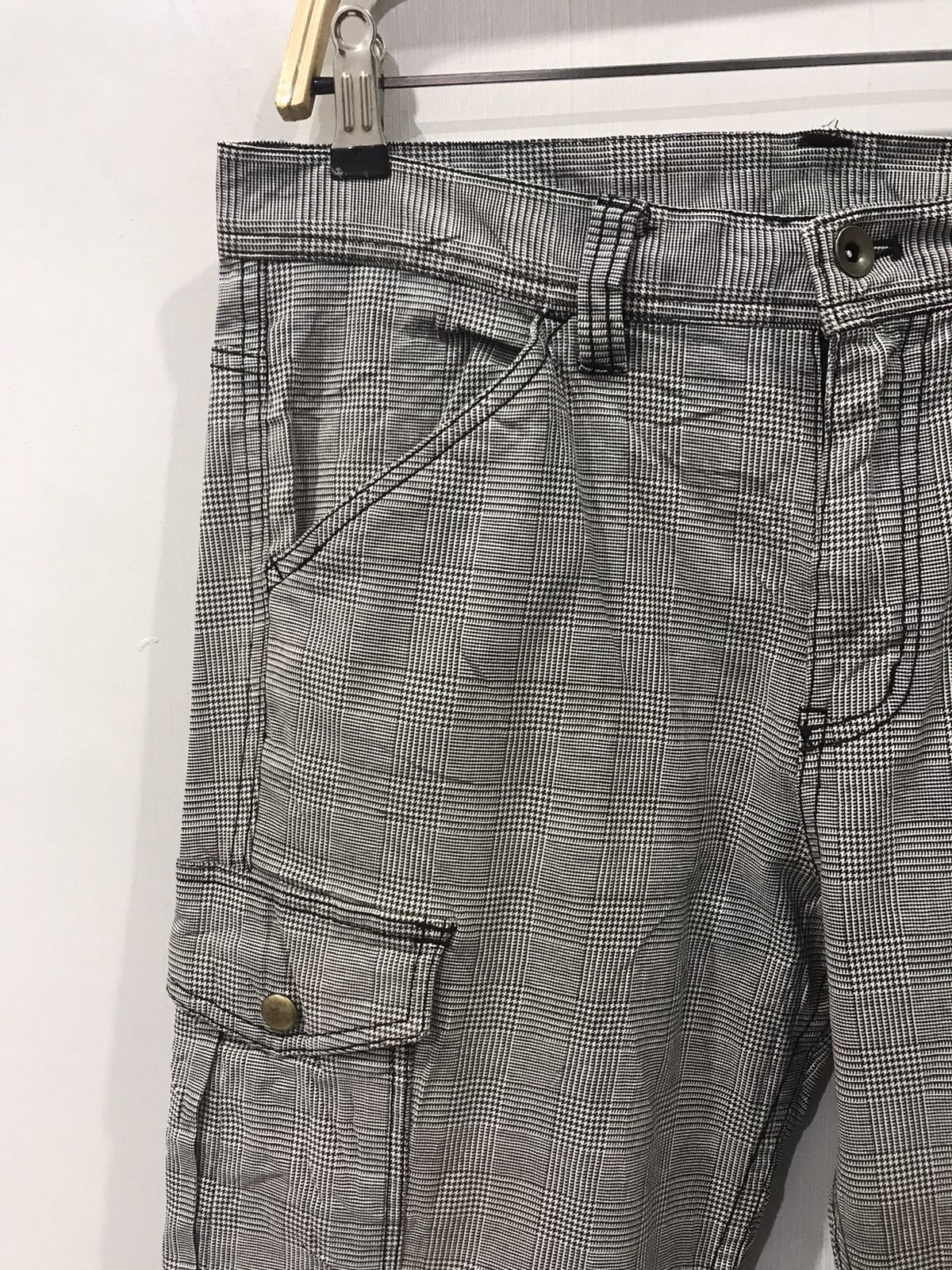 Designer × Japanese Brand VILLAND Japan Plaid Stretchable Cargo Pant Size US 32 / EU 48 - 3 Thumbnail