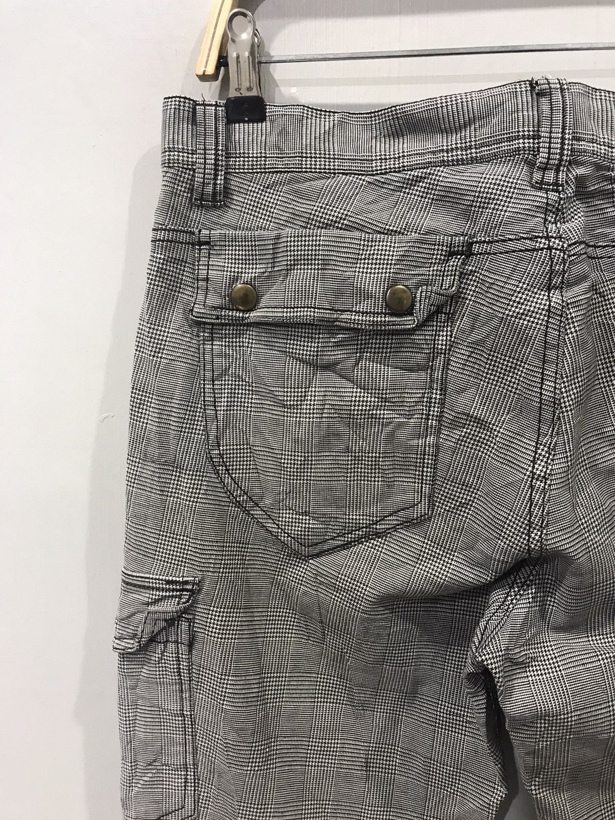Designer × Japanese Brand VILLAND Japan Plaid Stretchable Cargo Pant Size US 32 / EU 48 - 10 Thumbnail