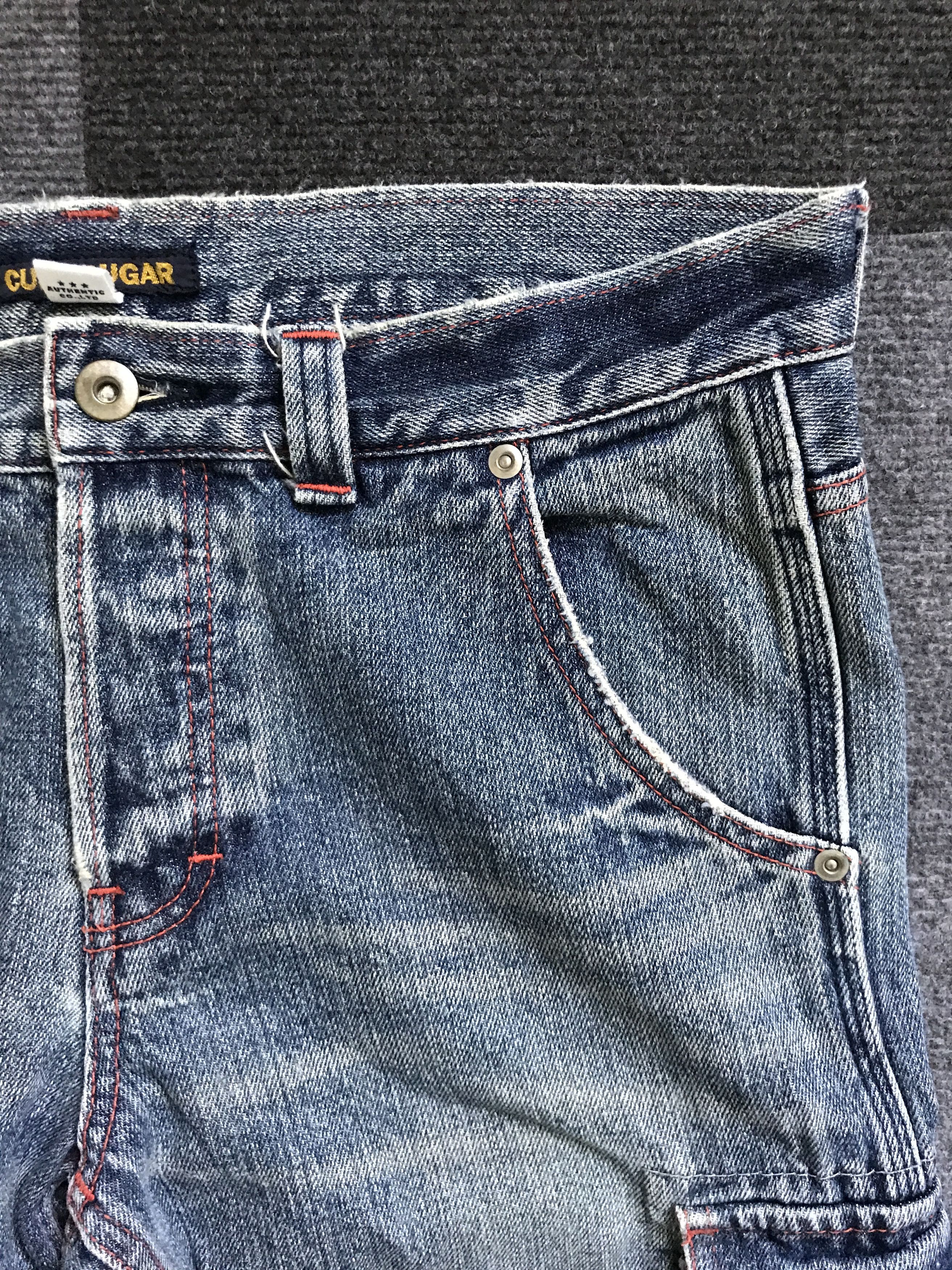 Japanese Brand CP121 CUBE SUGAR Japan Distressed Cargo Jeans Size US 32 / EU 48 - 10 Thumbnail